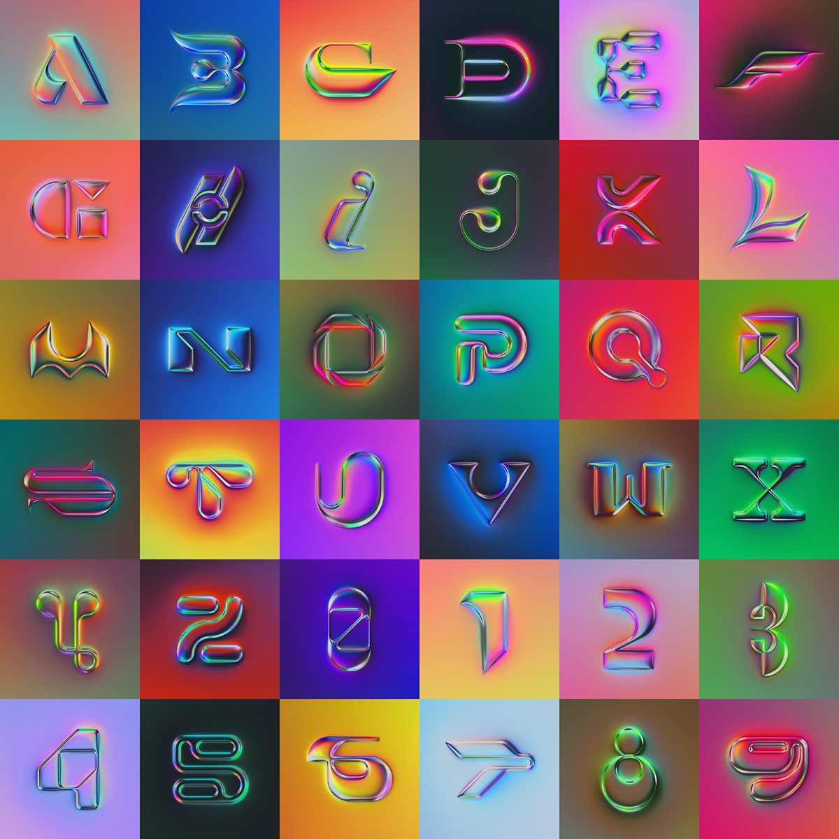 36 Days of Type by Martin Naumann