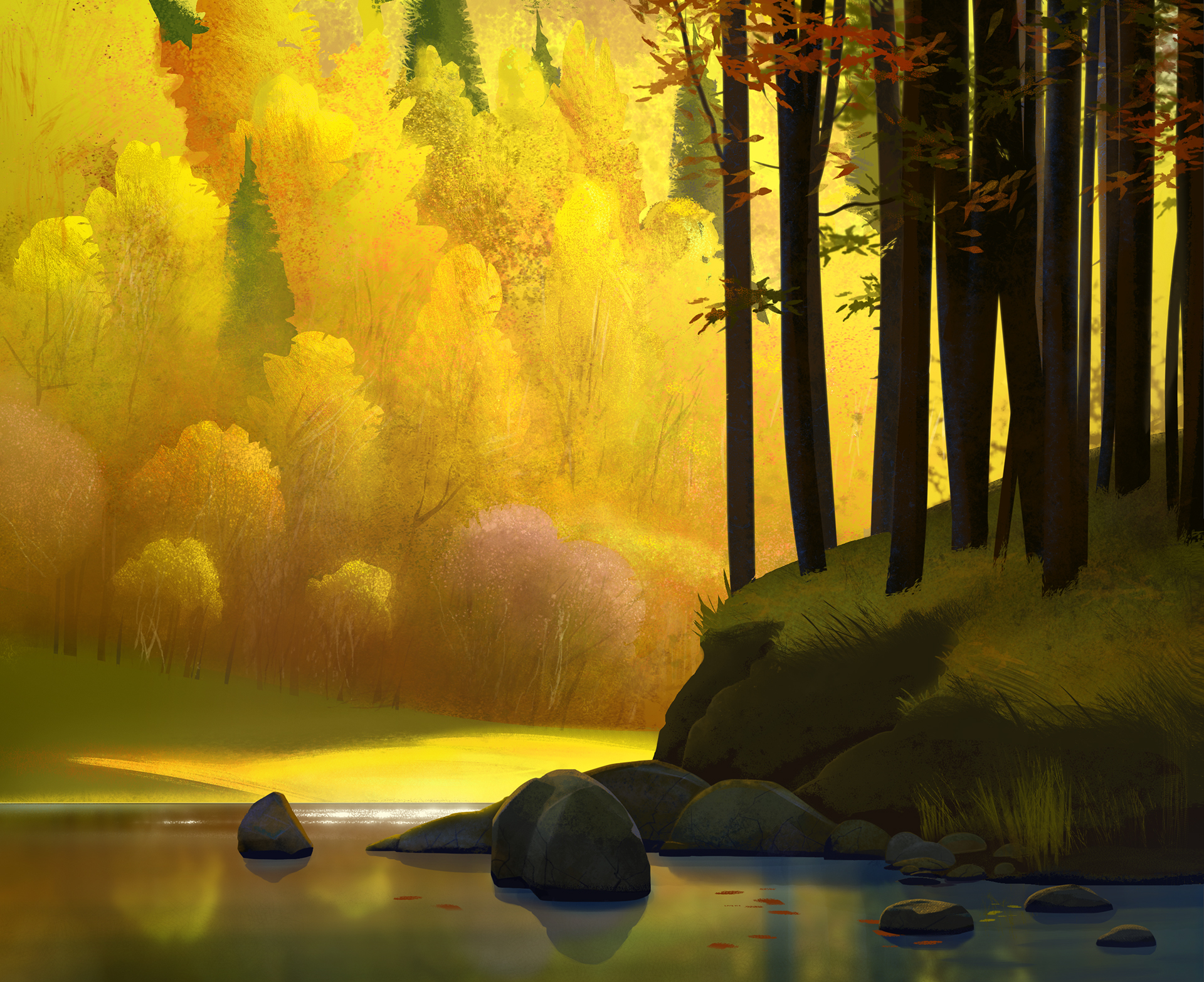 Autumn by Marina Dolgopolova