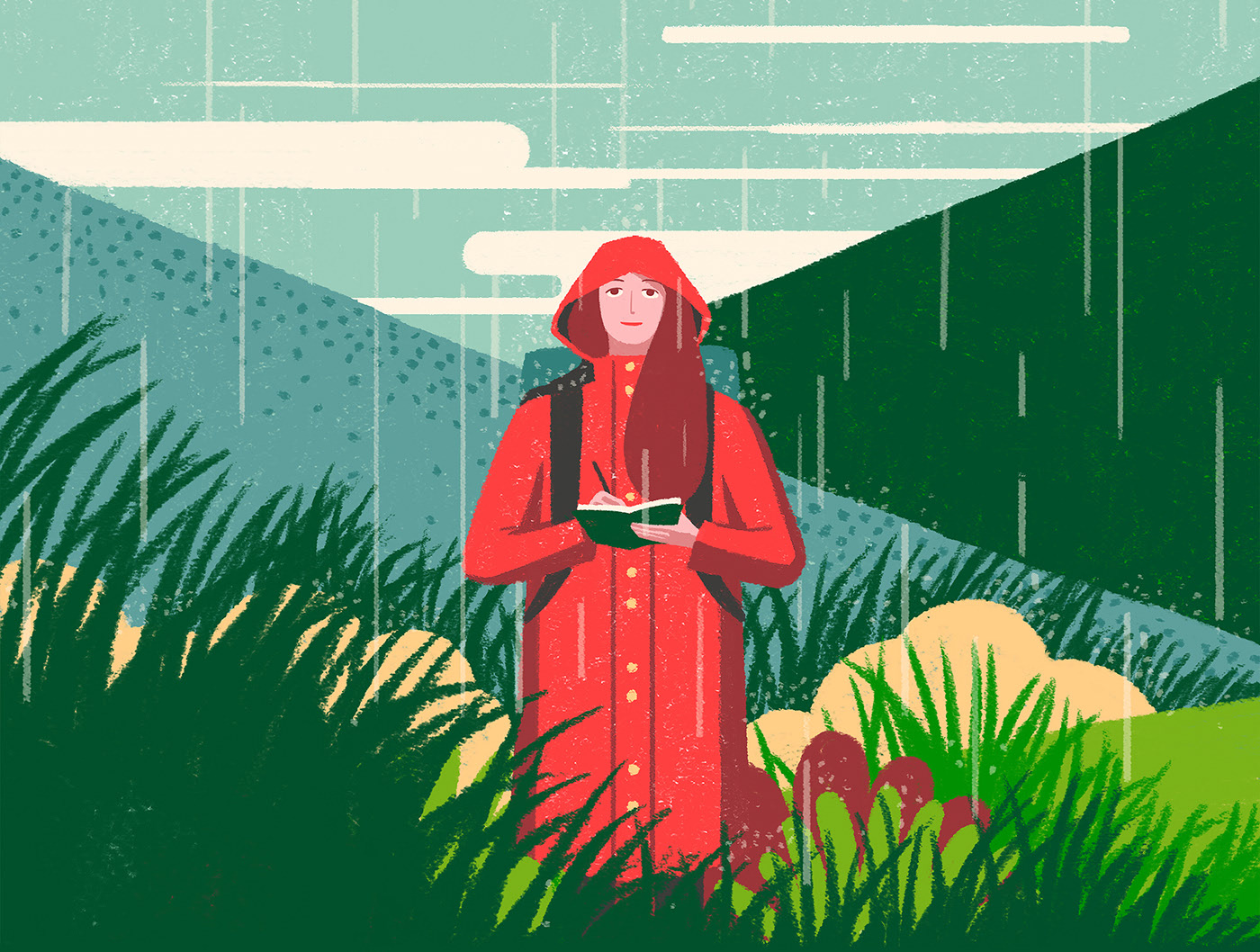 Trail of Water by Volvic by Yukai Du