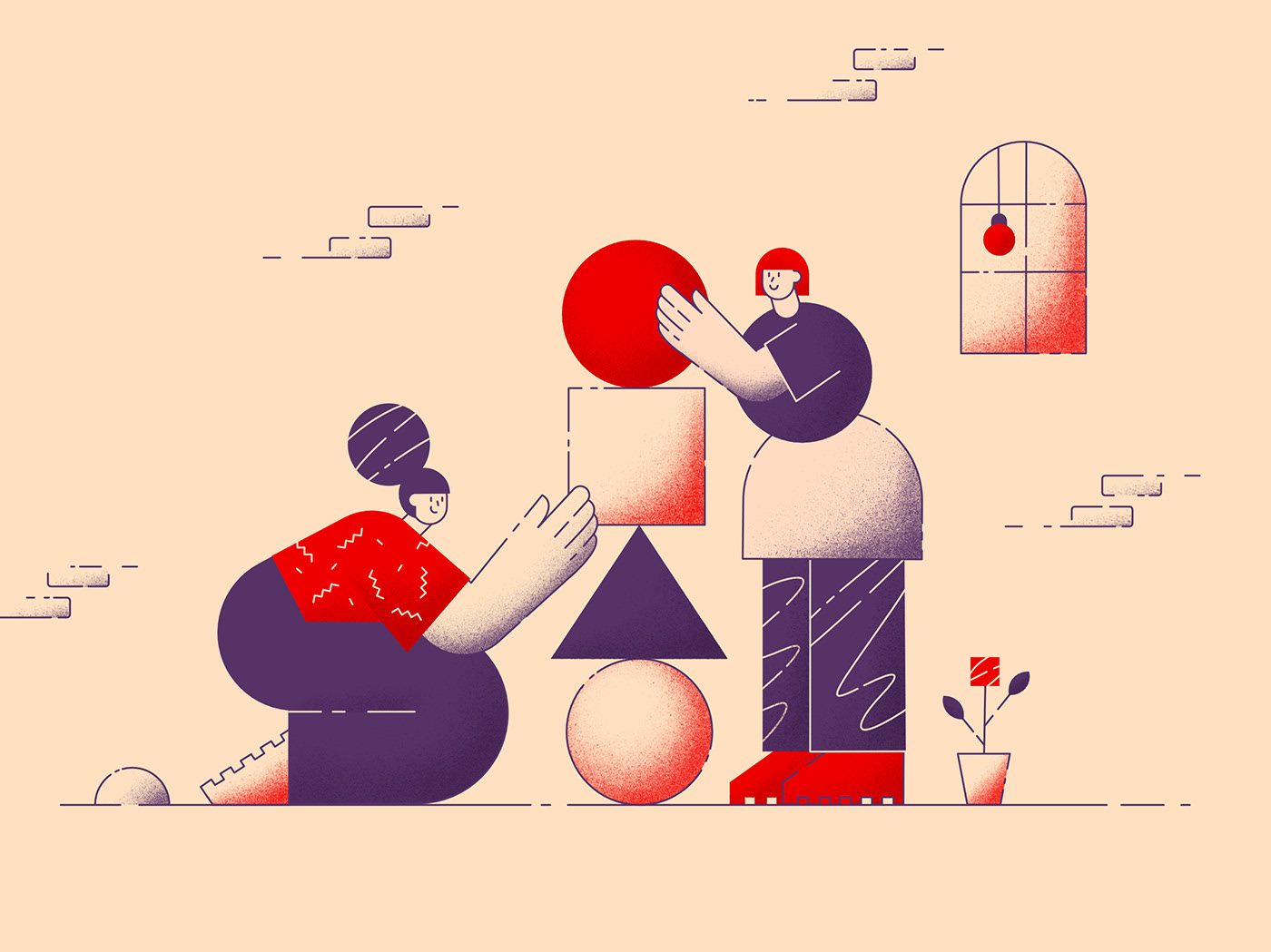 Characters by Nataliia Voloshyna