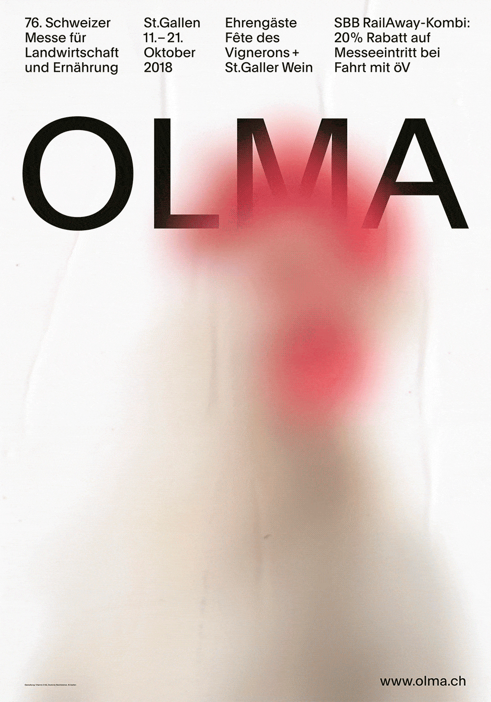 OLMA Fair Posters by Dominic Rechsteiner and Vitamin 2