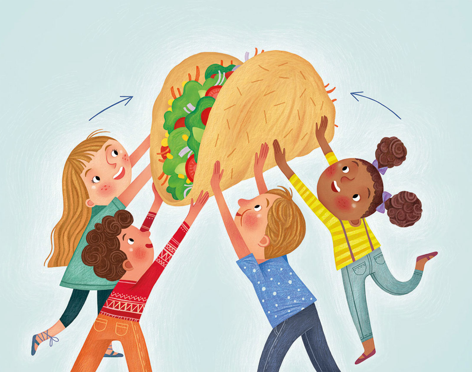 How to hold a taco by Ana Varela