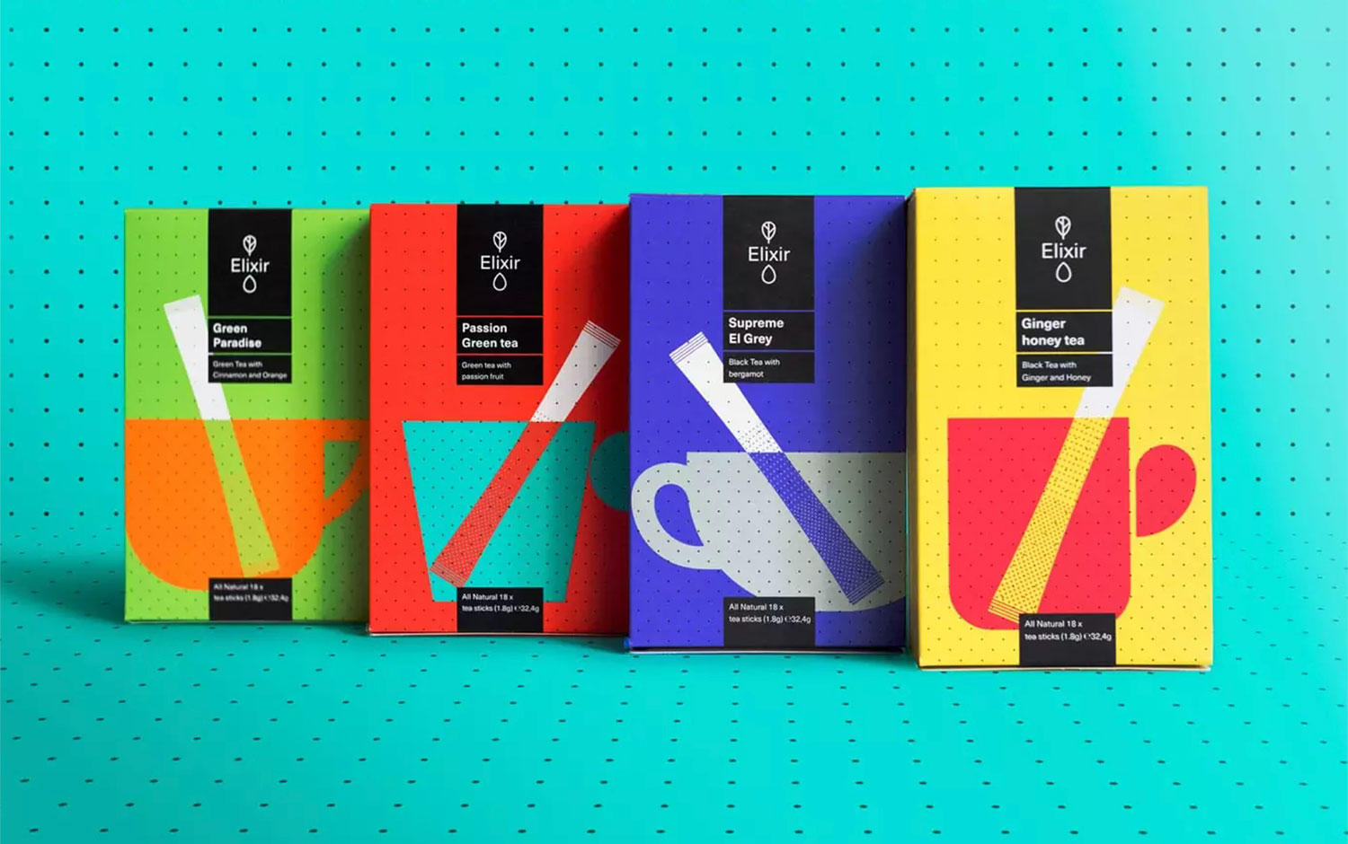 Elixir tea by Typical Organization