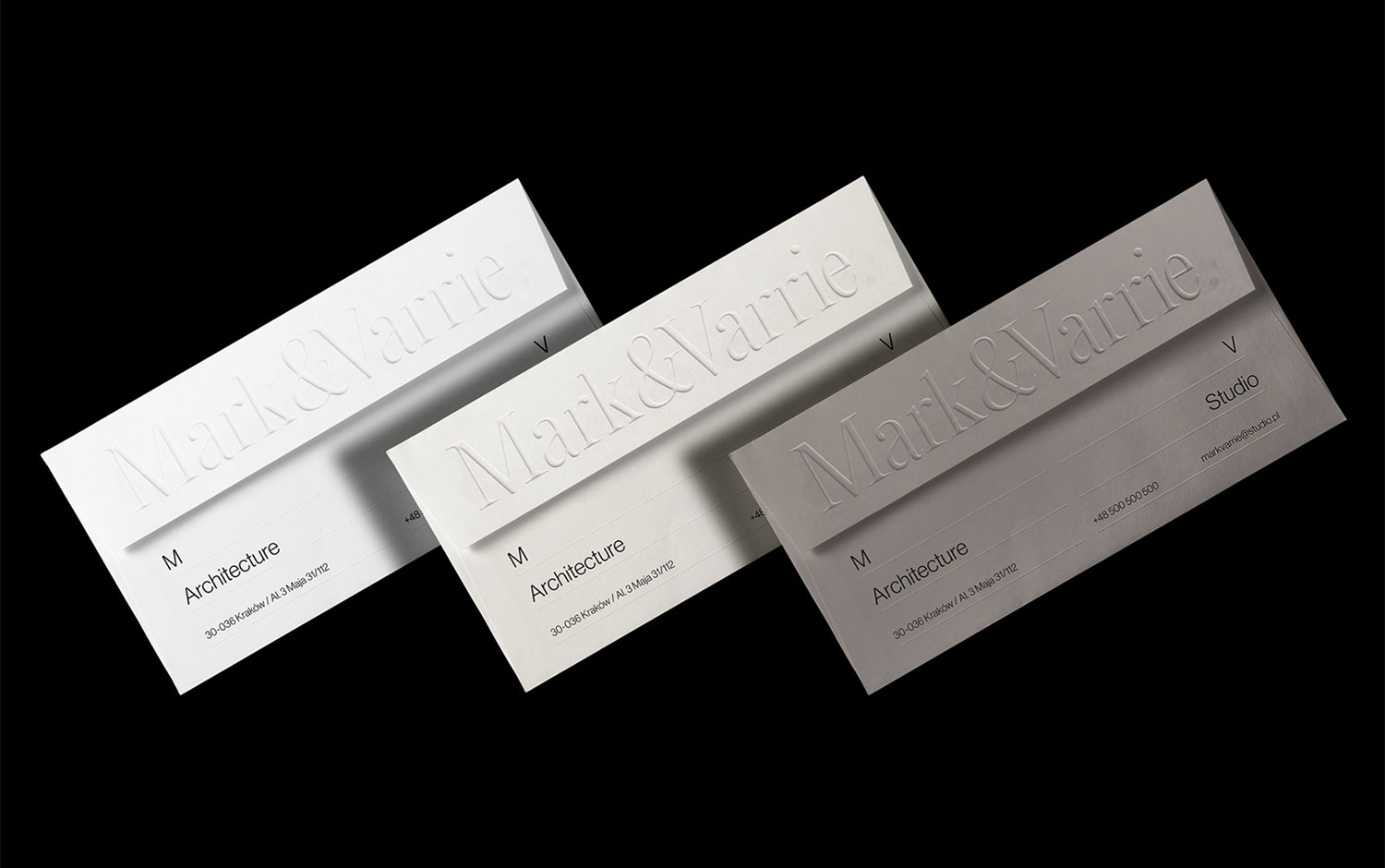 Mark and Varrie / Architecture Studio by Jarosław Dziubek