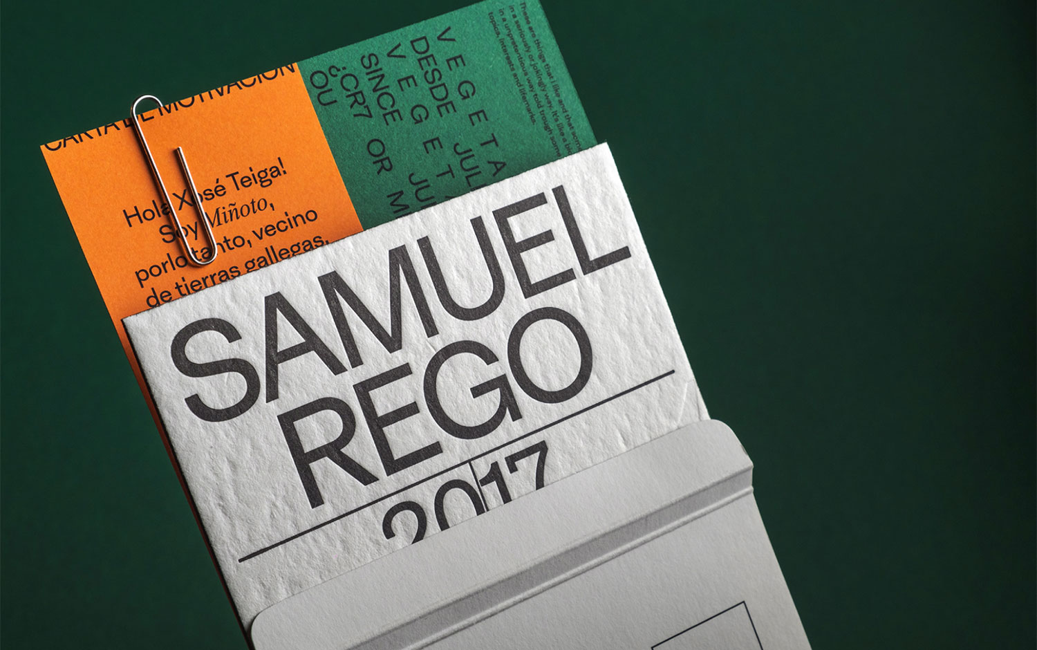 Portfolio 2021 by Samuel Rego