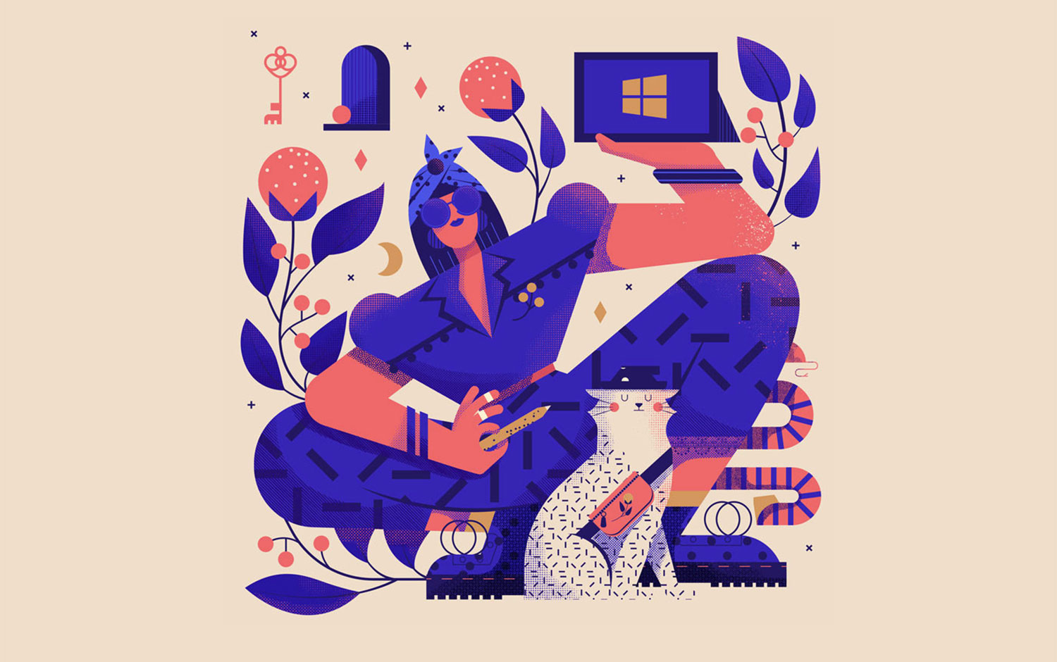 Microsoft x Surface by Maïté Franchi