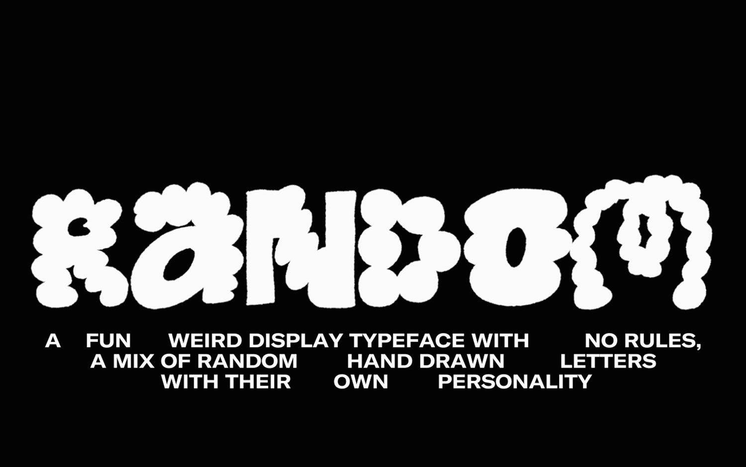 Random Font by Harry Wright