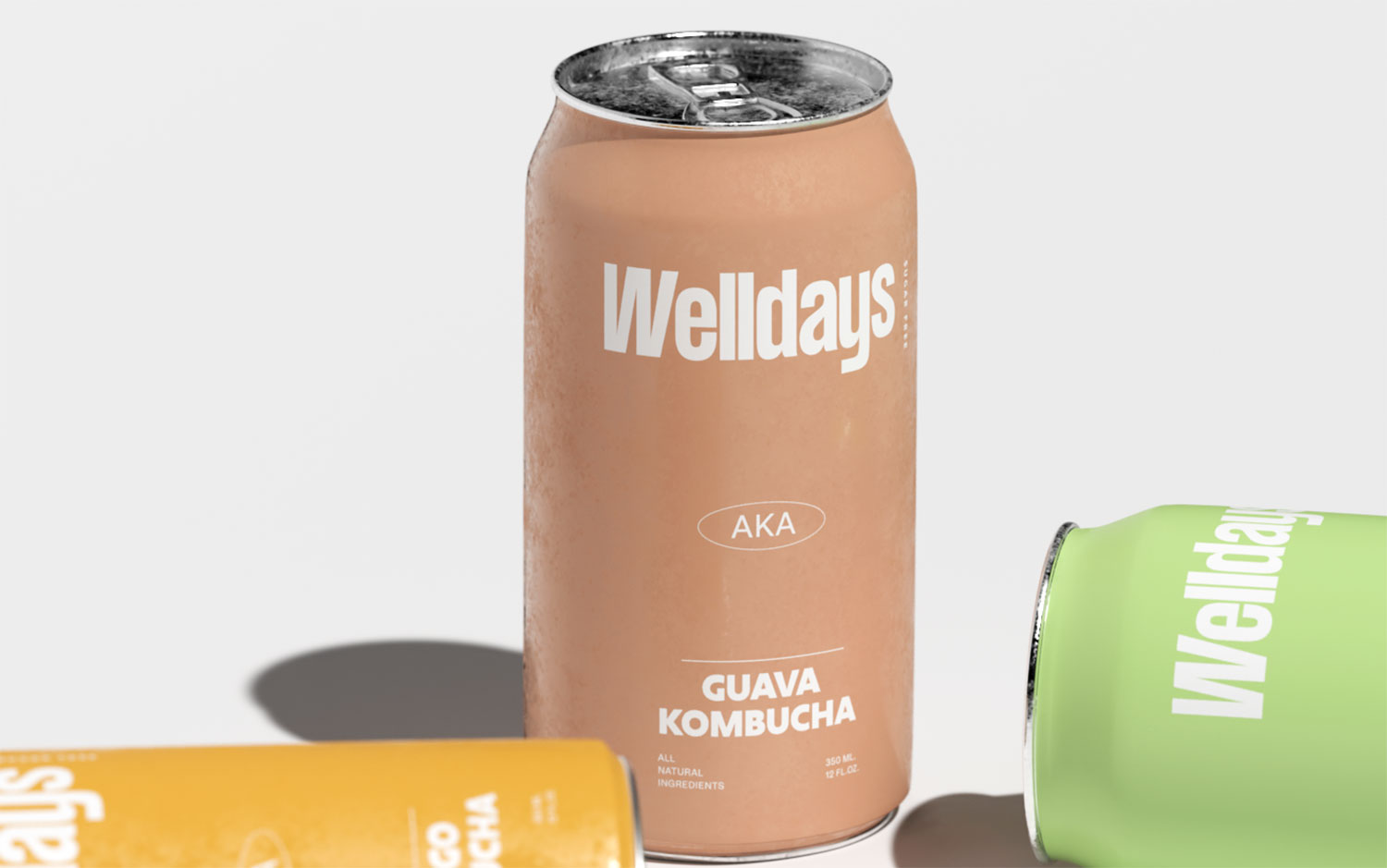 Welldays Kombucha by Adn Studio