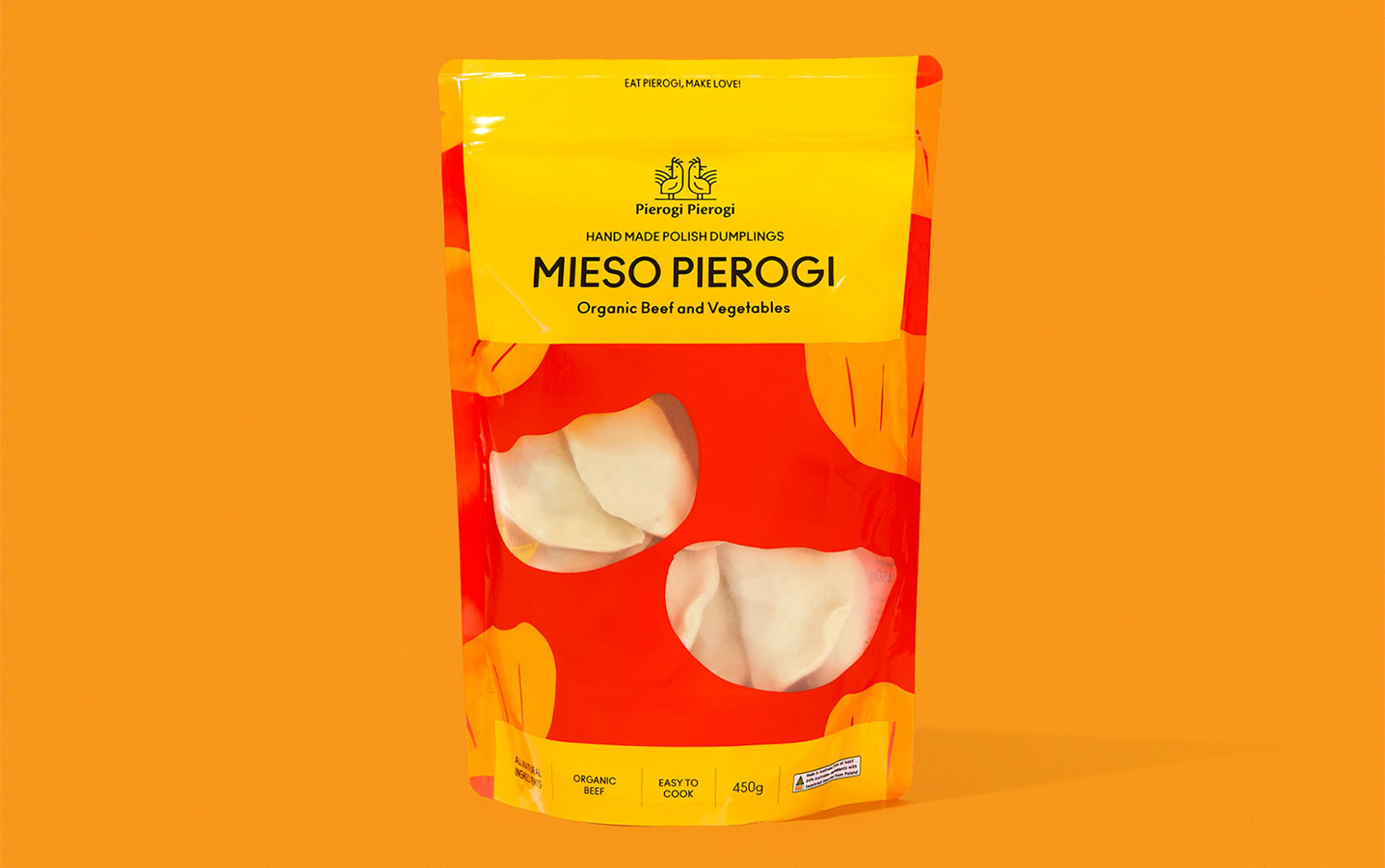 Pierogi Pierogi Packaging by Bartosz Szymkiewicz