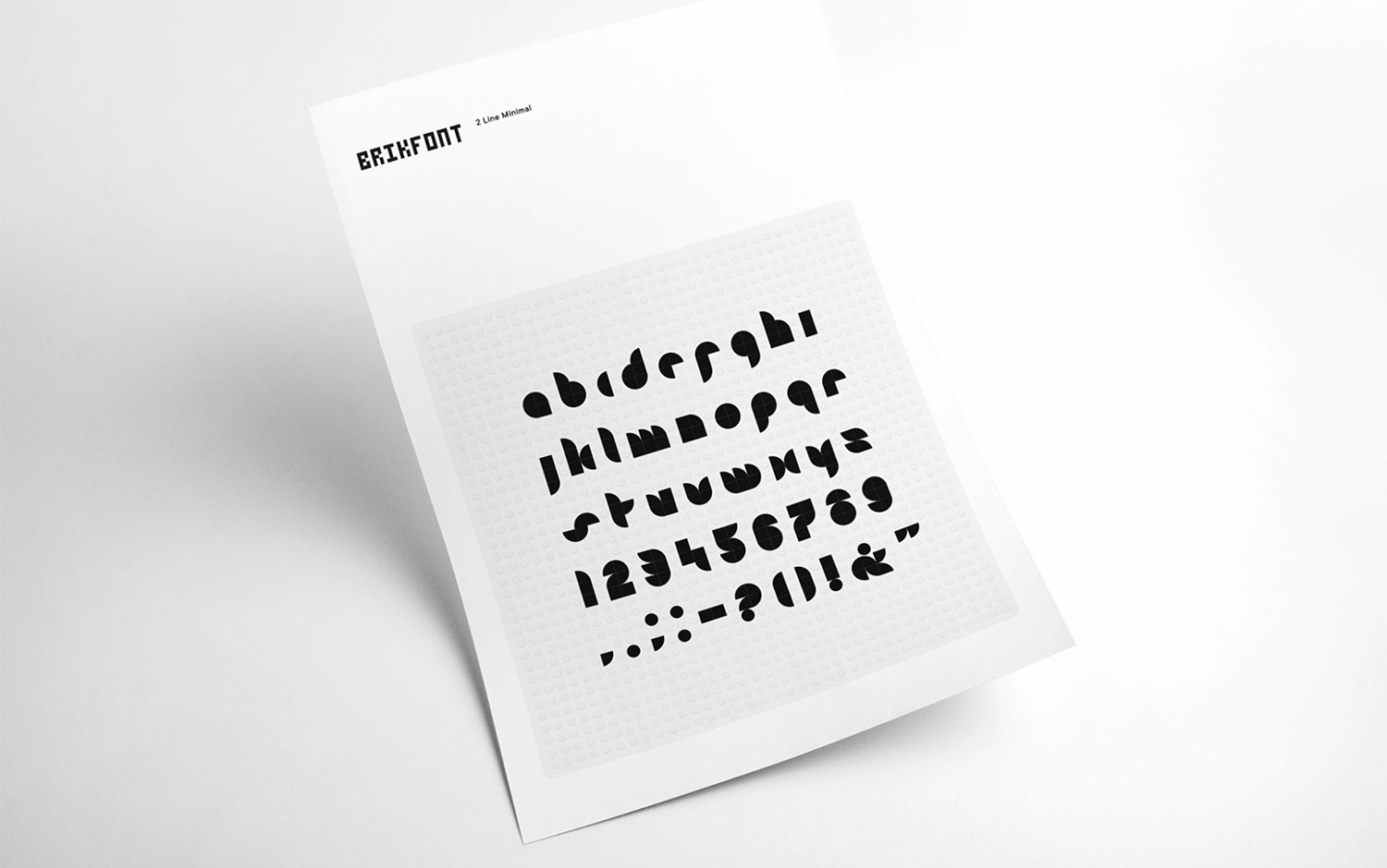 Brikfont by Craig Ward