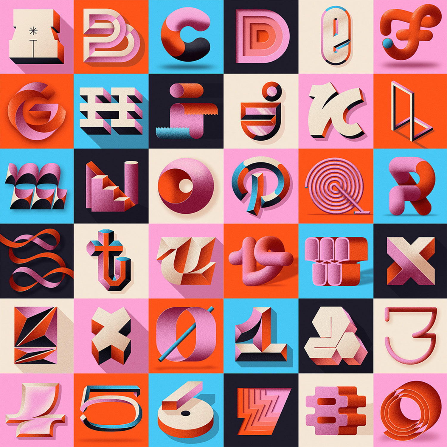 36 Days of Type — 2021 by Christian Pietrzok