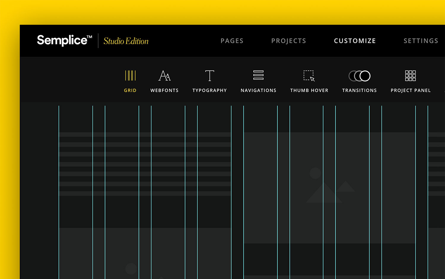 Advanced portfolio grids