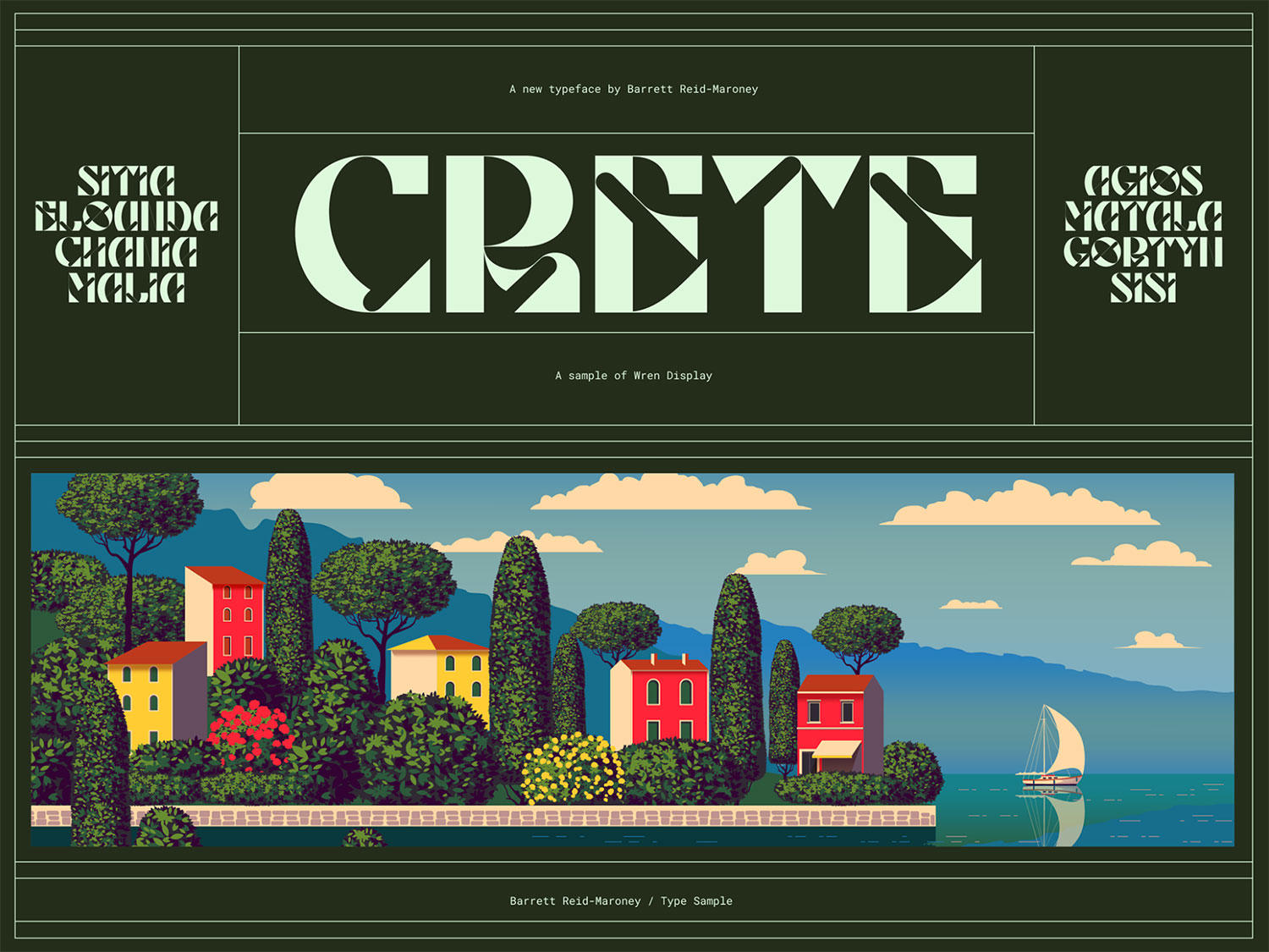 Wren Typeface by Barrett Reid-Maroney