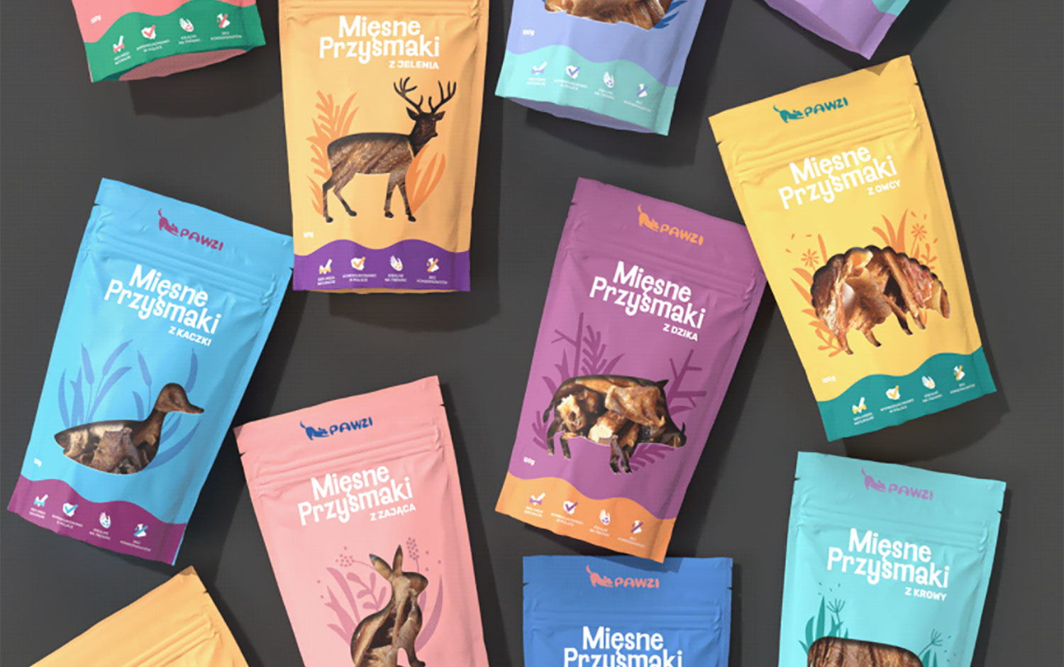 Dog treats packaging by Agu Wu