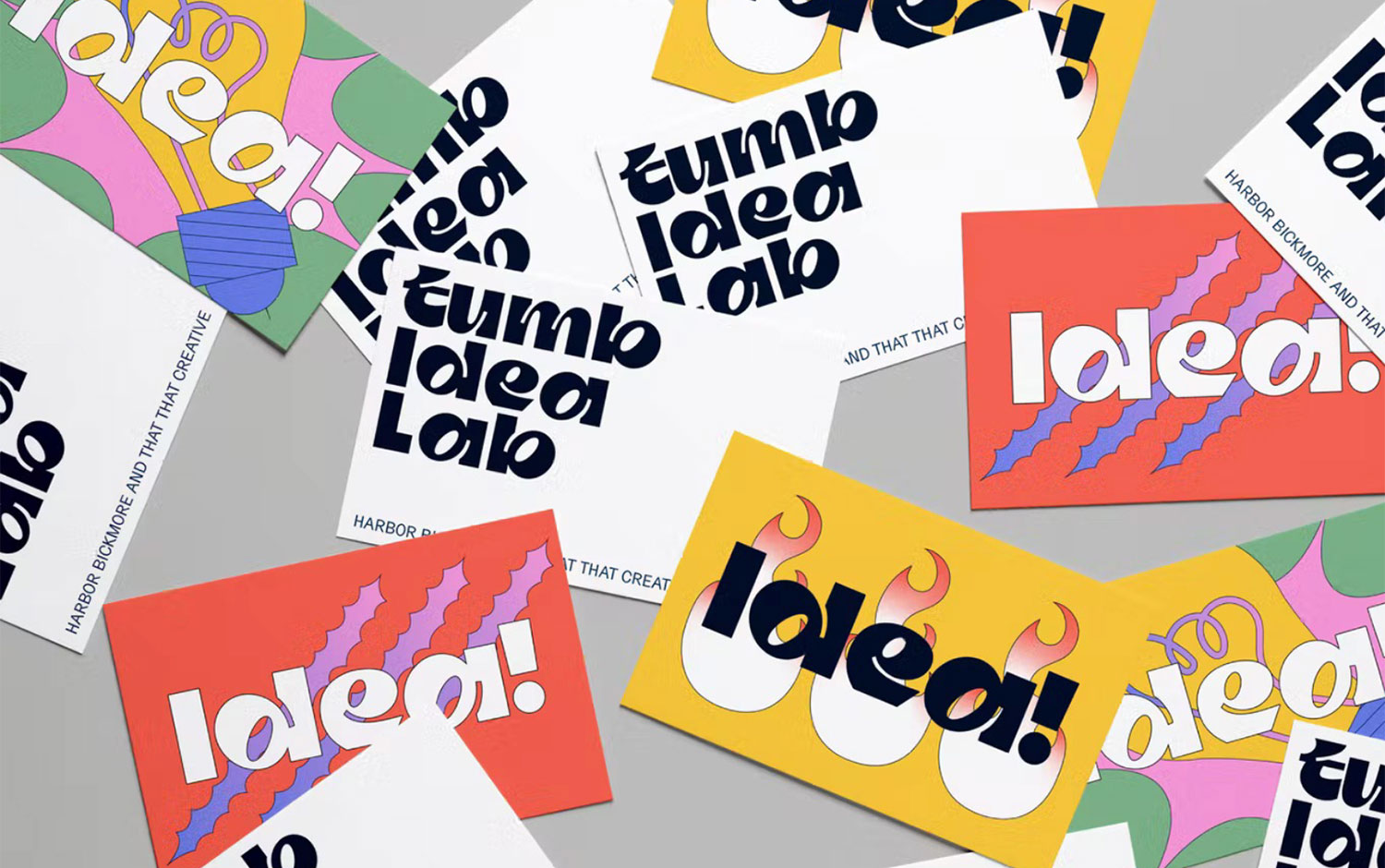 Tumb-Ink Trap Display Font by Michiko Aron