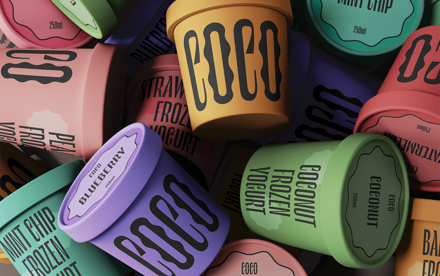 Coco Frozen Yogurt by Anu Manohar