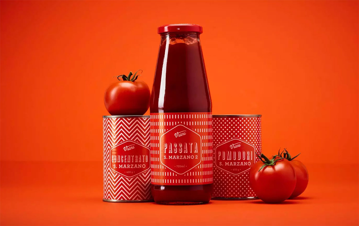 Viani Retro Packaging by Moodley Brand Identity