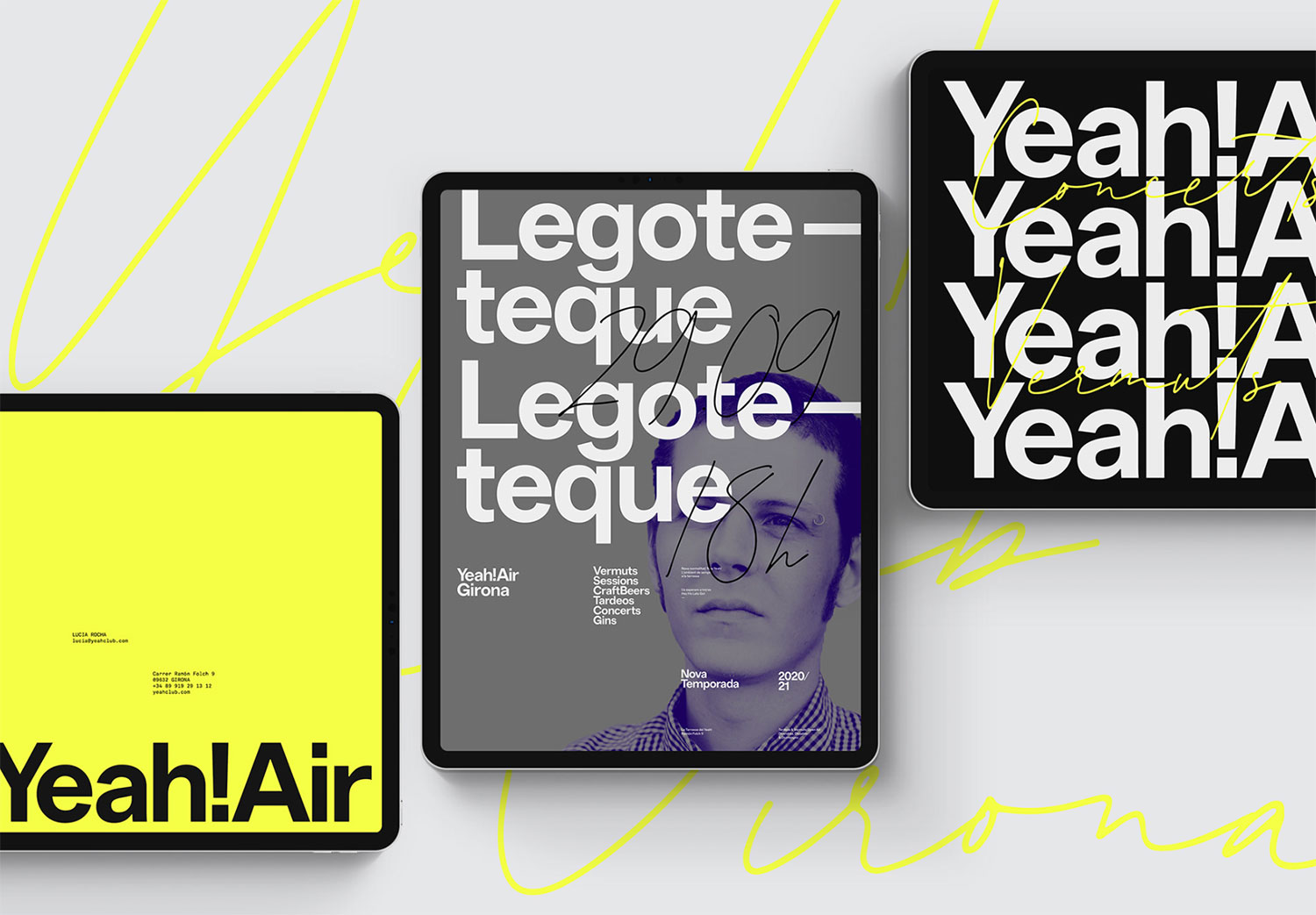 Yeah!Club Redesign by Quim Marin Studio