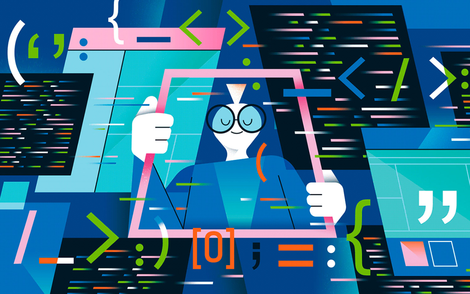 Super Hi Blog Illustrations by Fonzy Nils