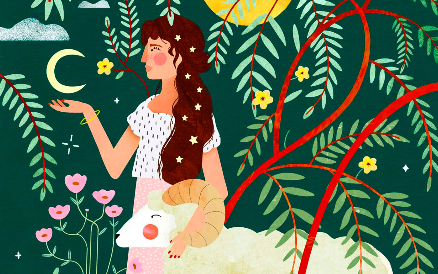 Horoscope Signs Illustration by Laura Lhuillier