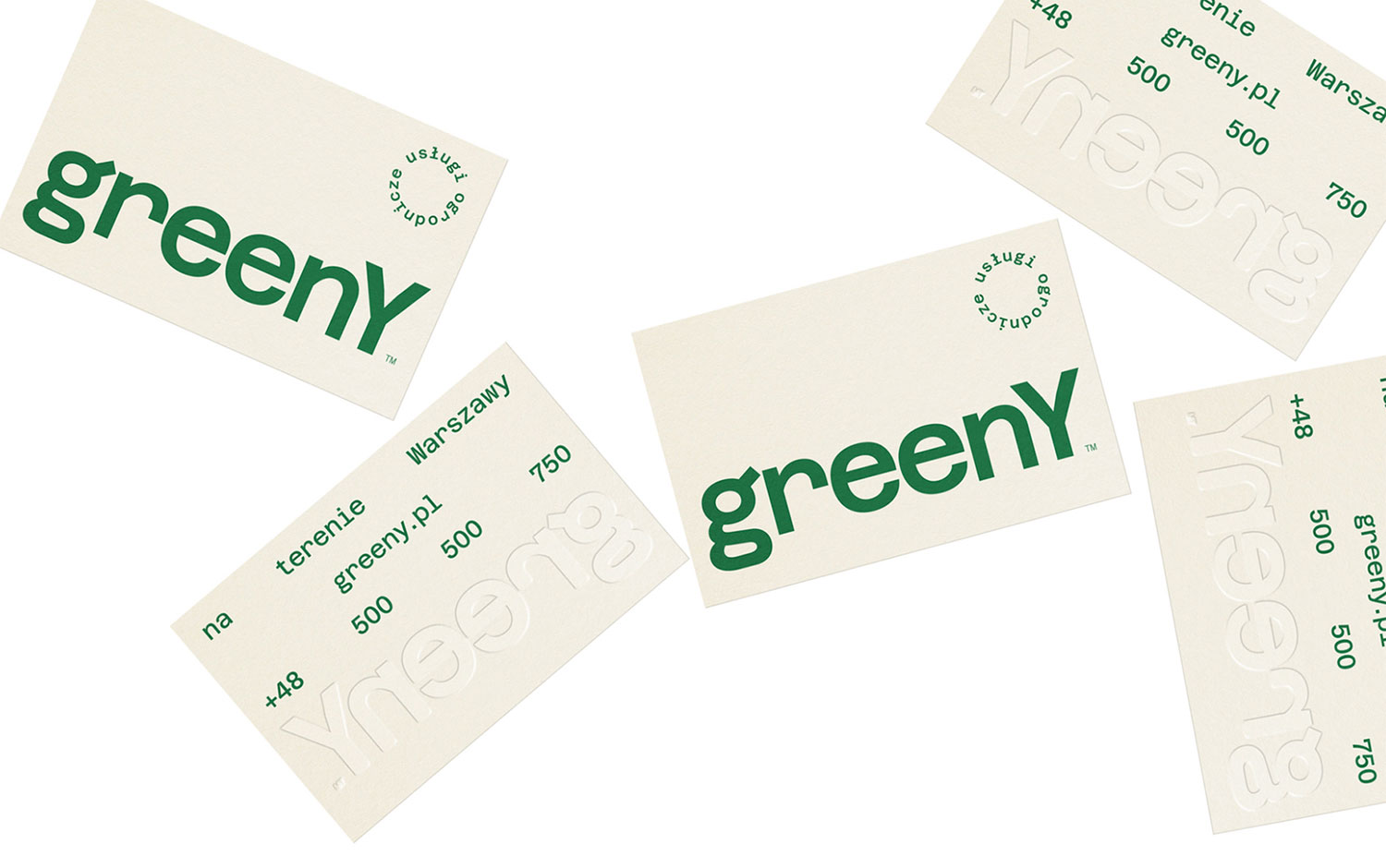 Greeny Brand Identity by Jarosław Dziubek