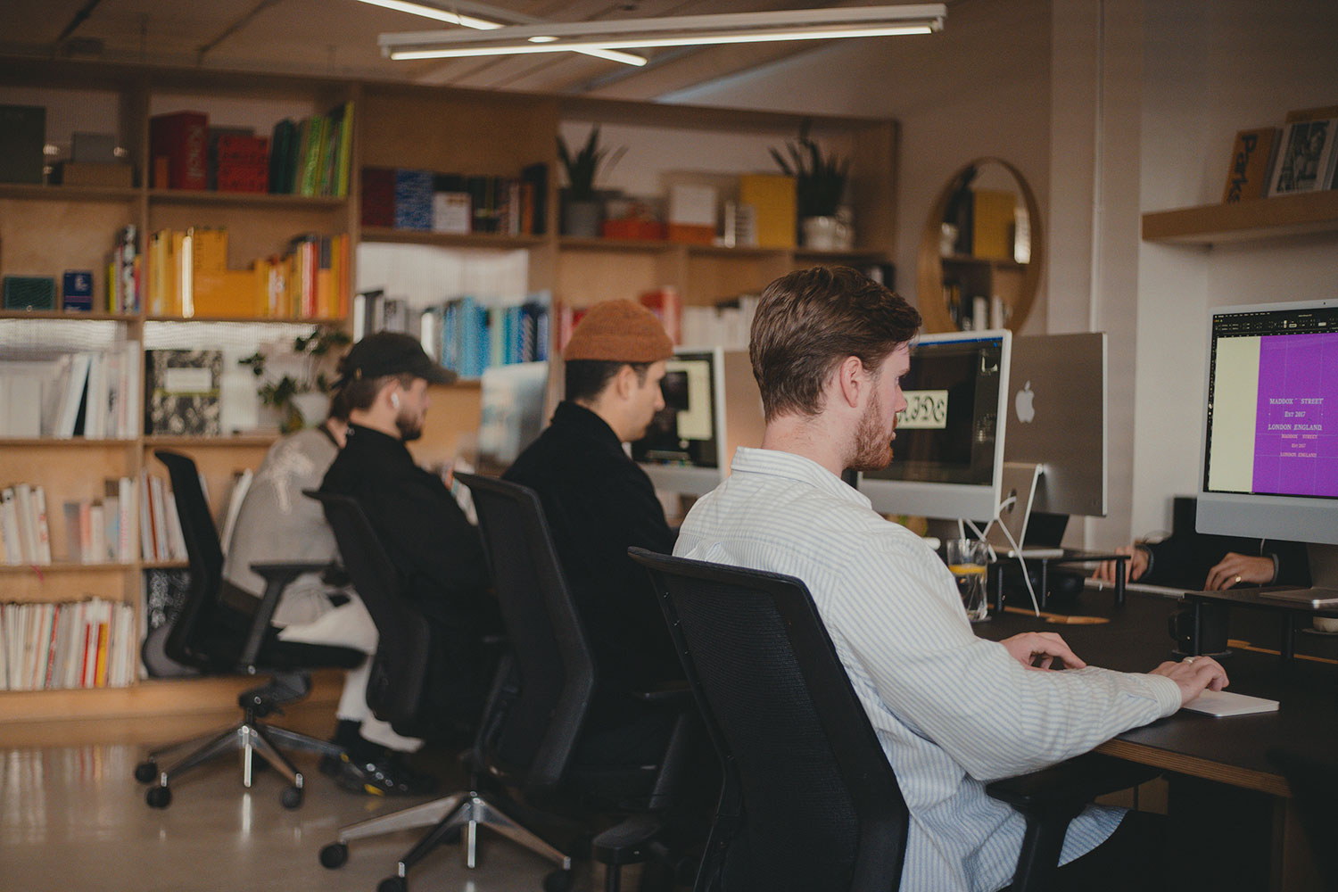 The team has a tight-knit, family-like vibe