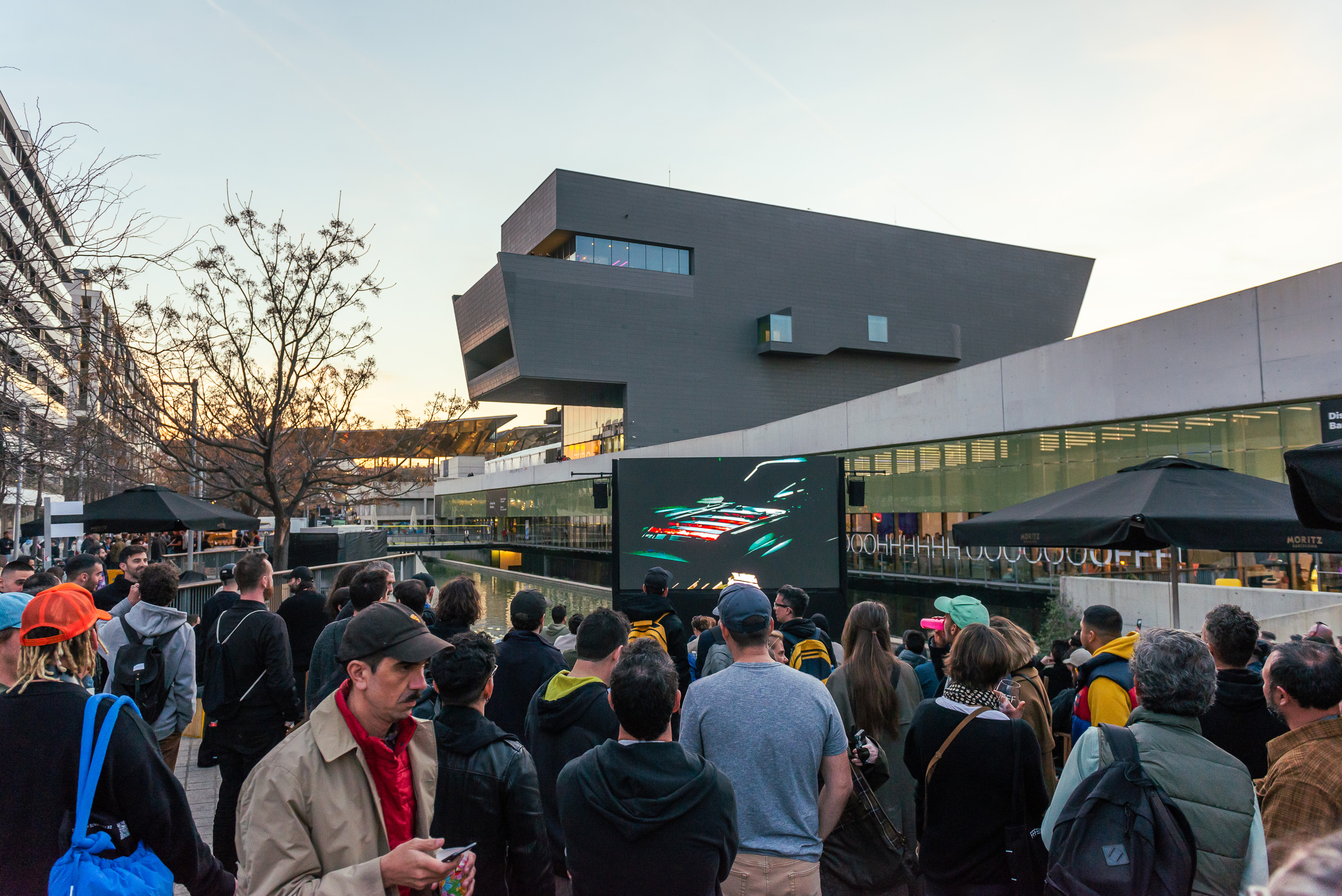 Offf Festival, at the Disseny Hub Barcelona