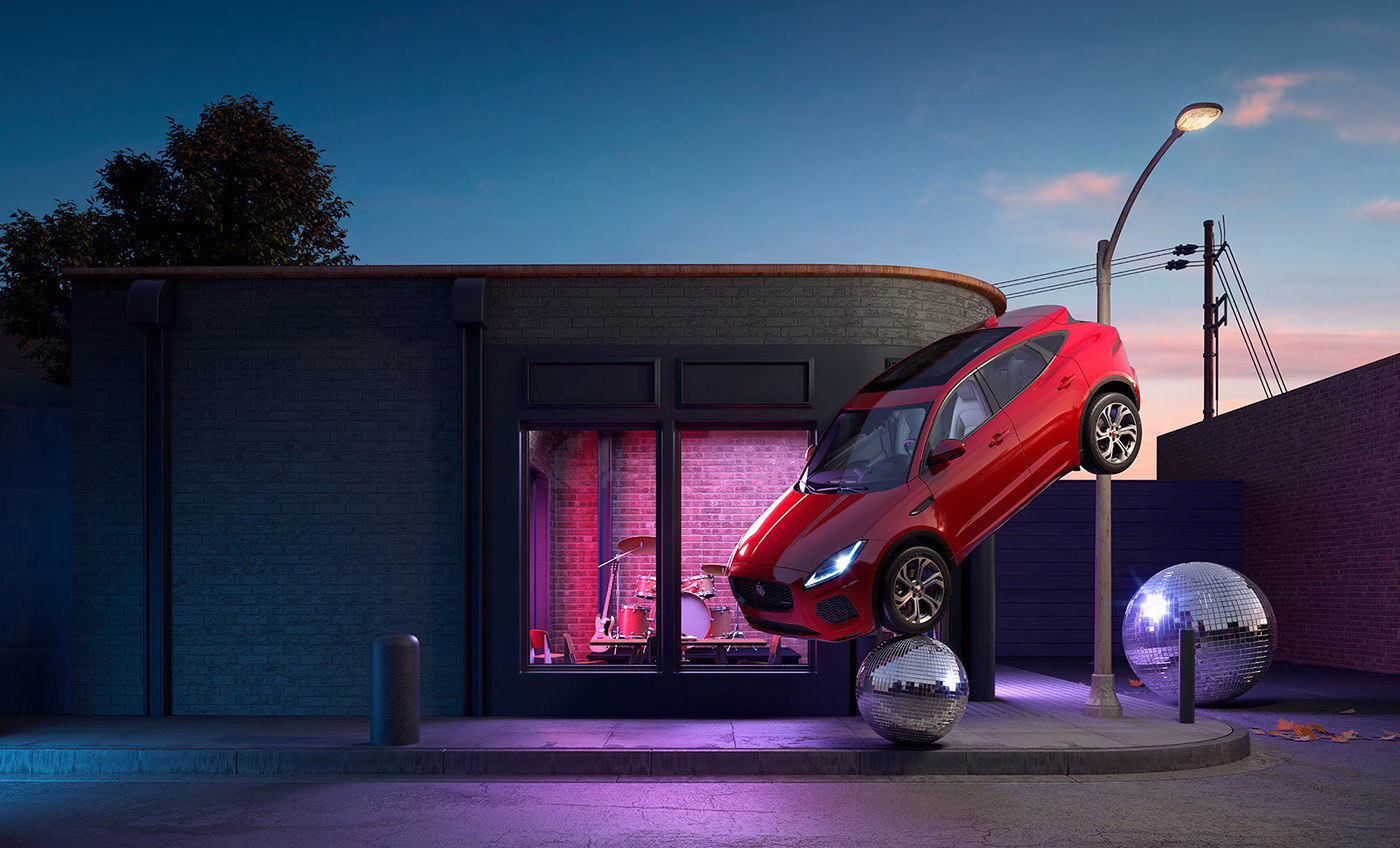 Jaguar E-PACE Art Direction cover image