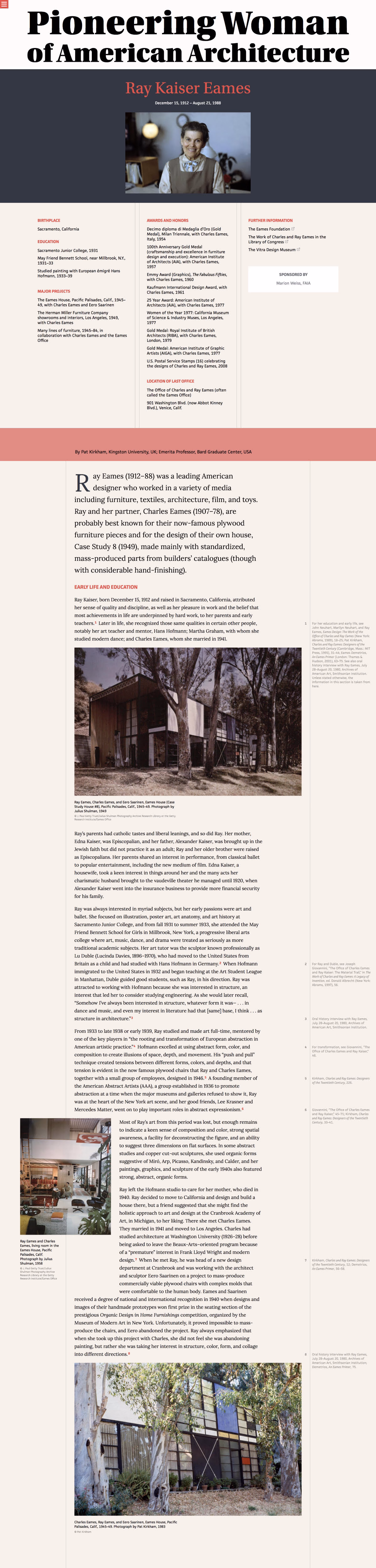 Pioneering Women of American Architecture cover image