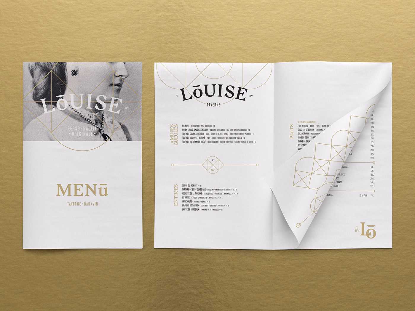 Taverne Louise Branding cover image