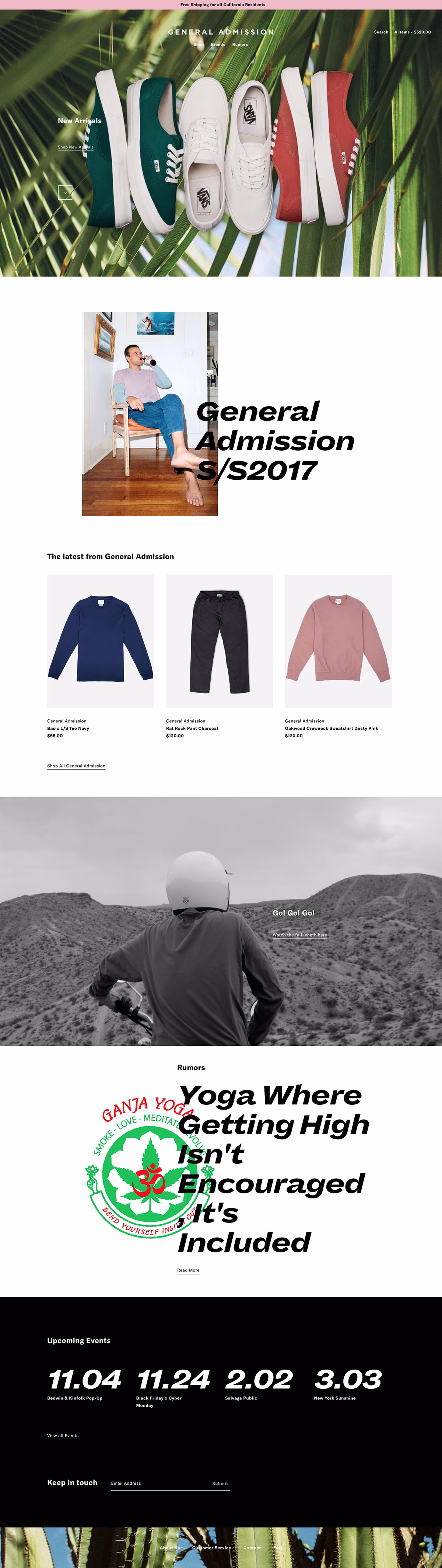 General Admission Menswear cover image