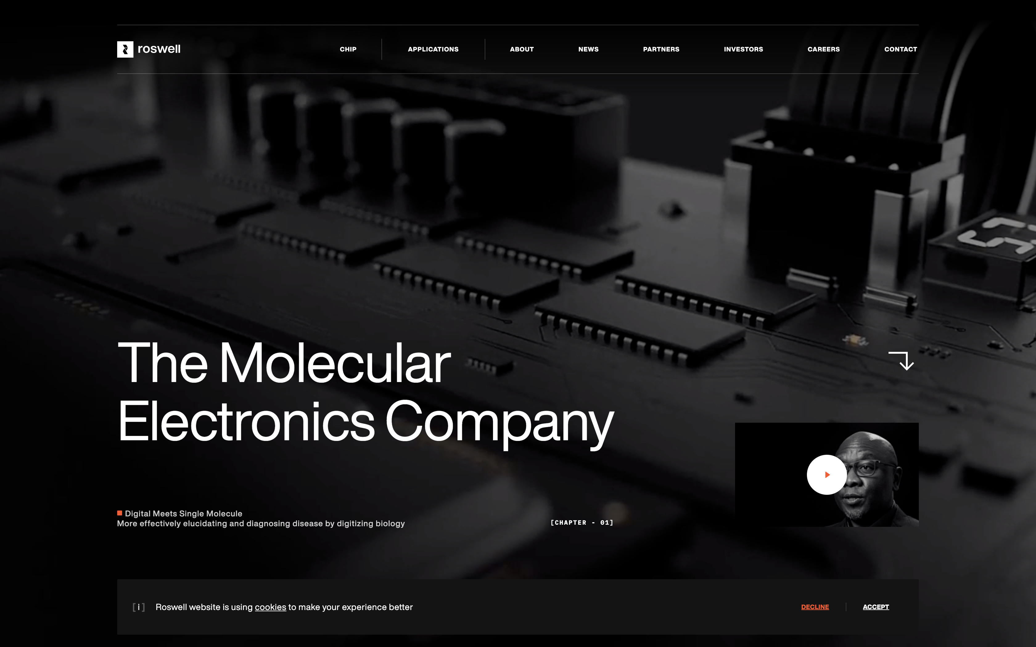 Roswell Biotechnologies cover image