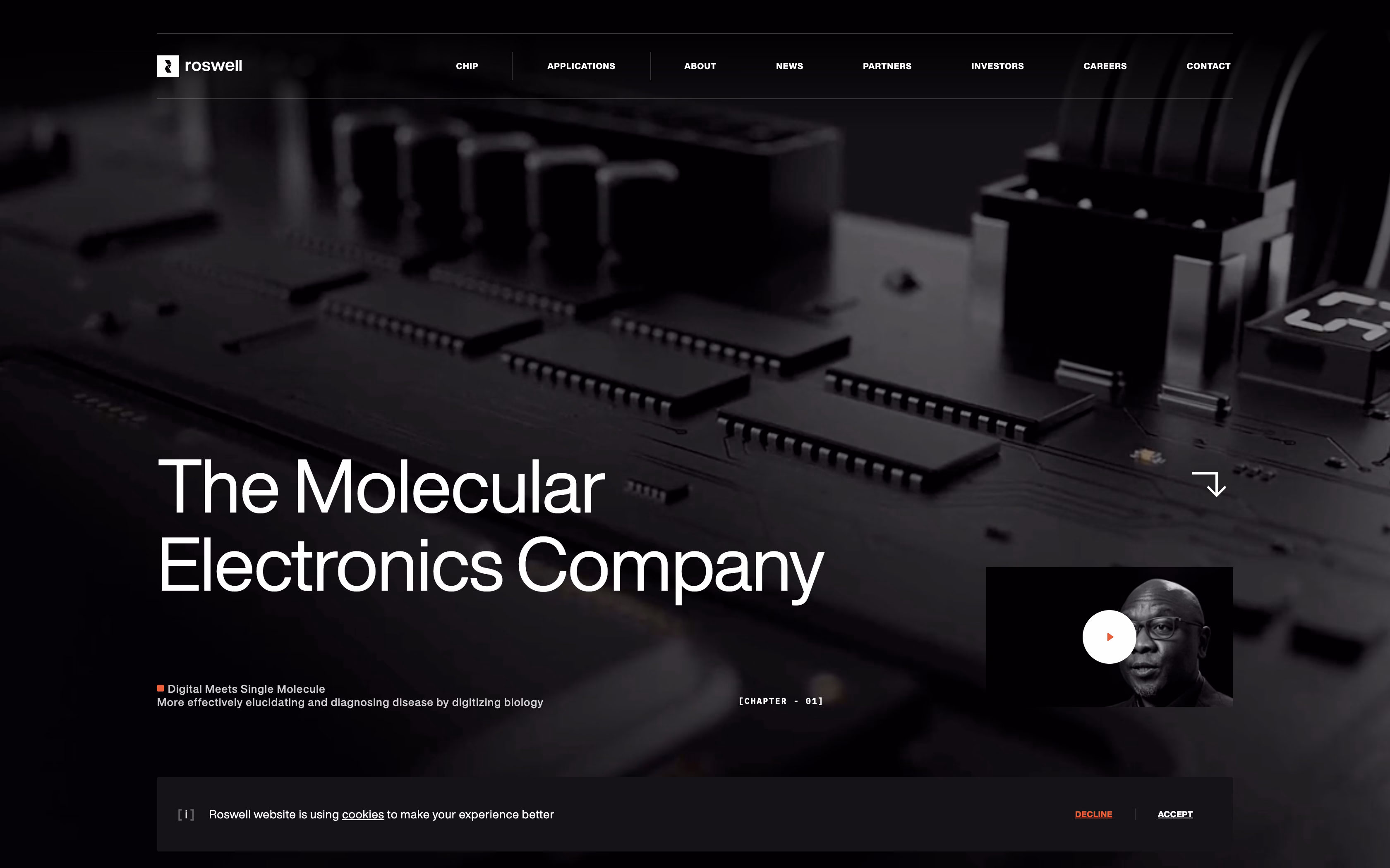 Roswell Biotechnologies cover image