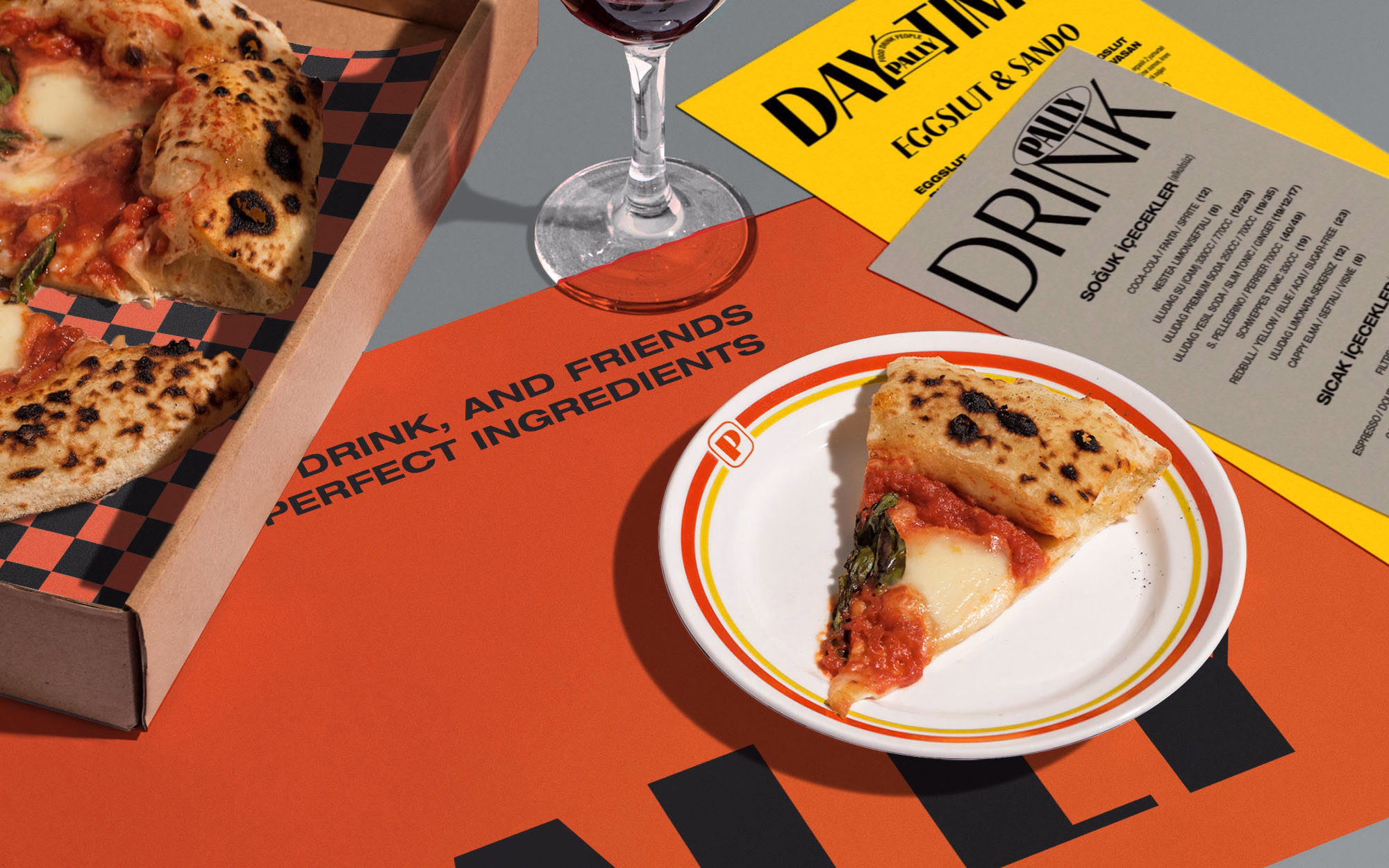 Pally Restaurant Branding cover image
