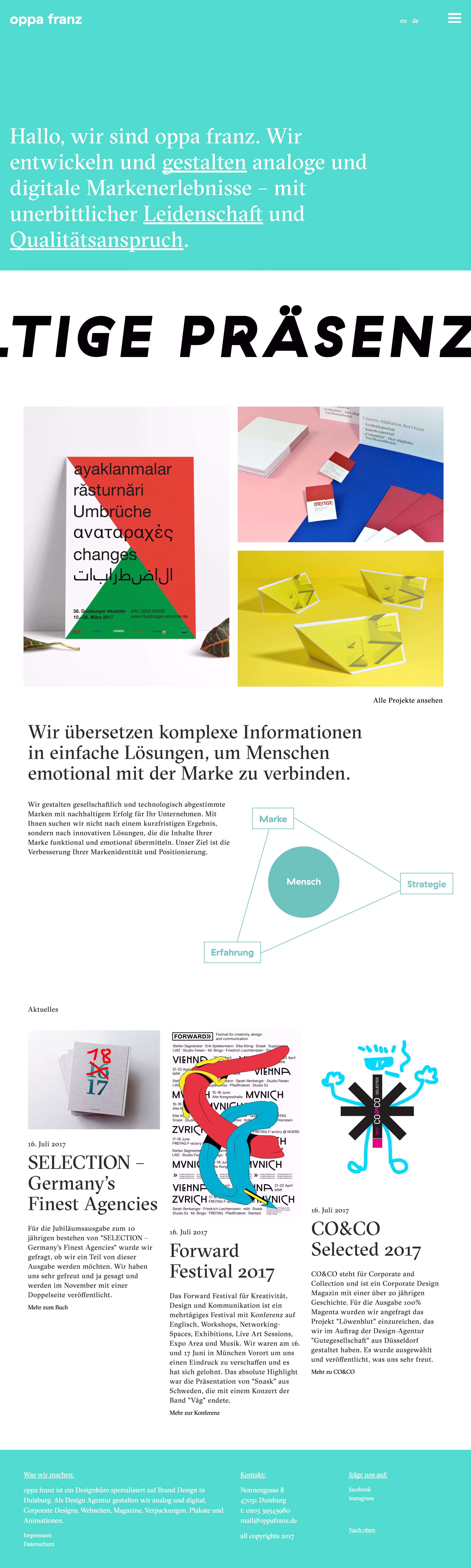 oppa franz brand design cover image