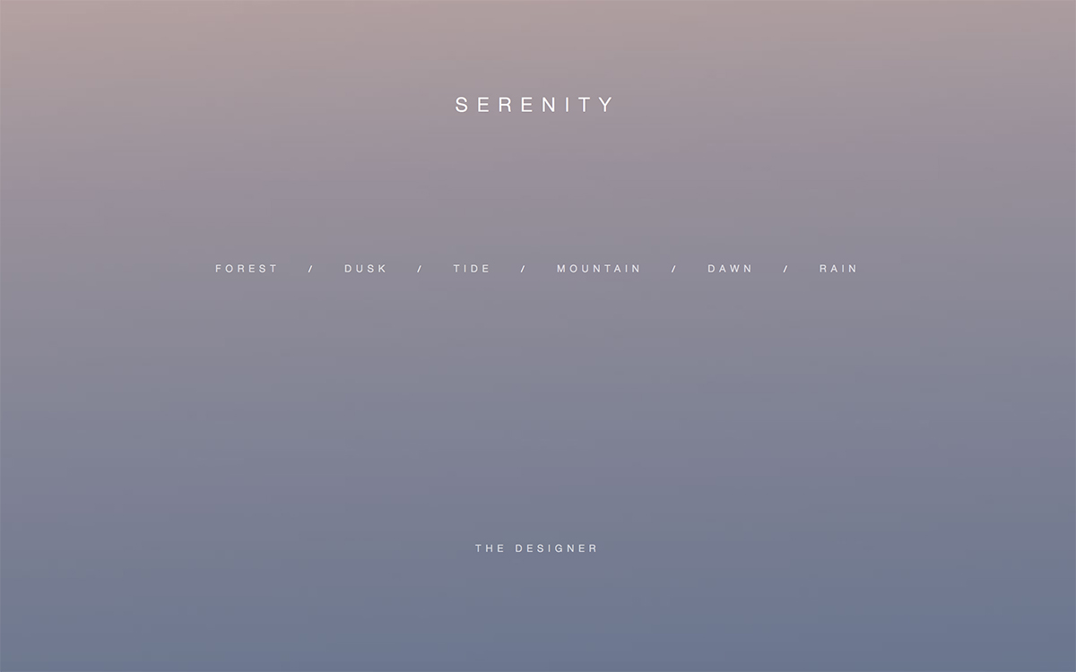 Serenity cover image