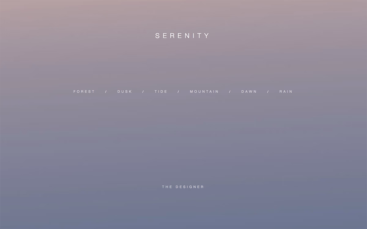 Serenity cover image