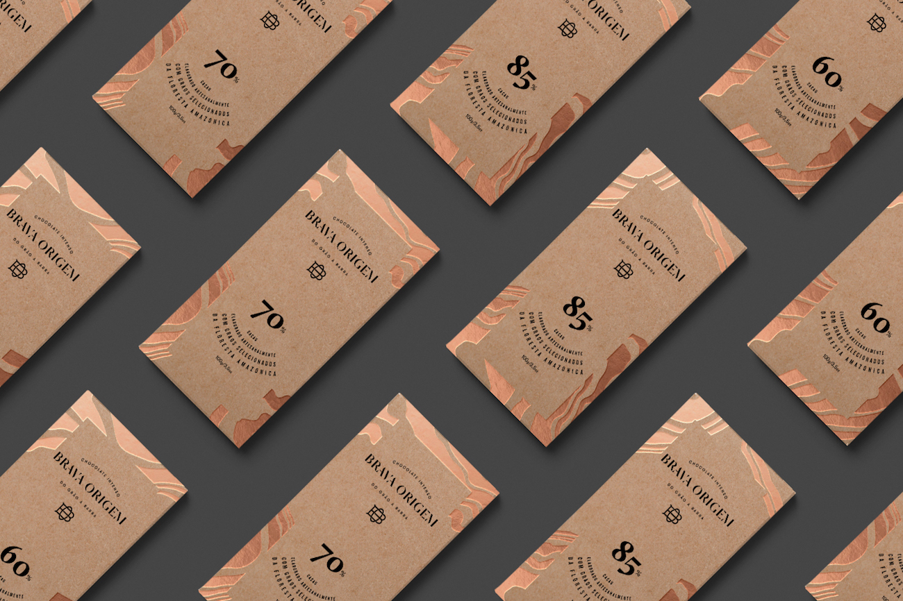 Brava Origem Chocolate Packaging cover image