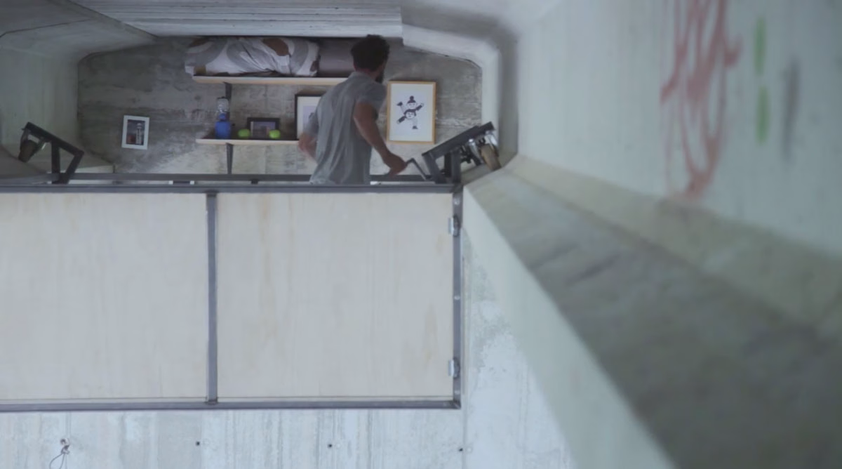 Office inside a bridge cover image