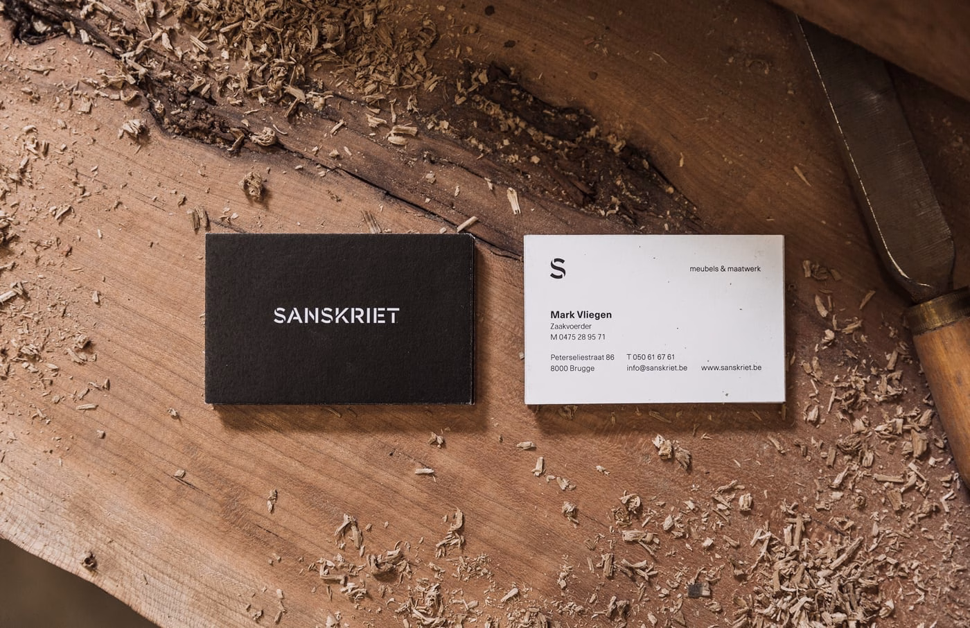 Sanskriet furniture branding cover image