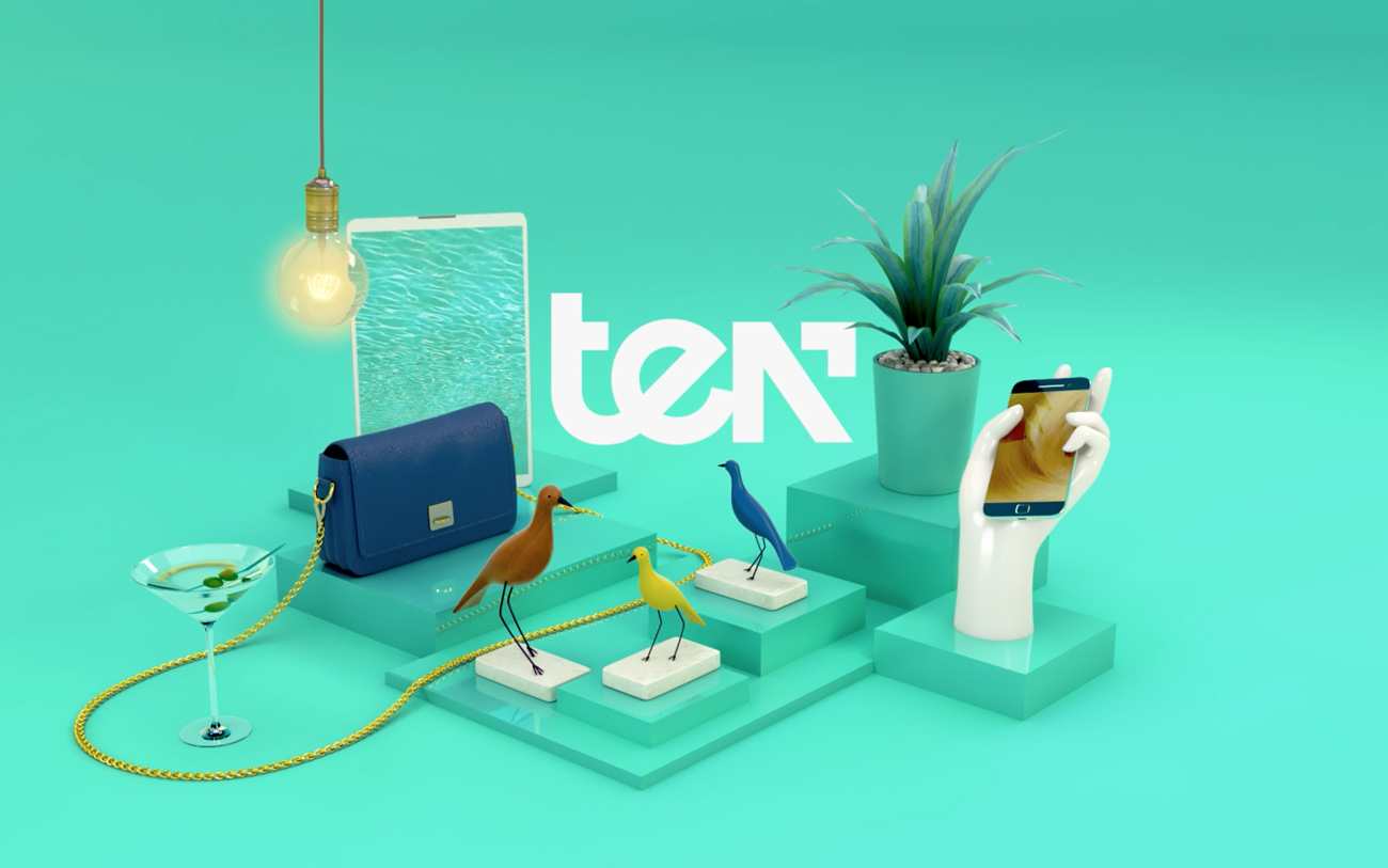 Ten TV 3D Video Ads cover image