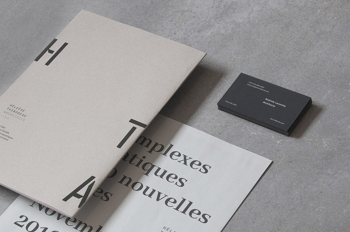 Heloise Thibodeau Architecture Branding cover image