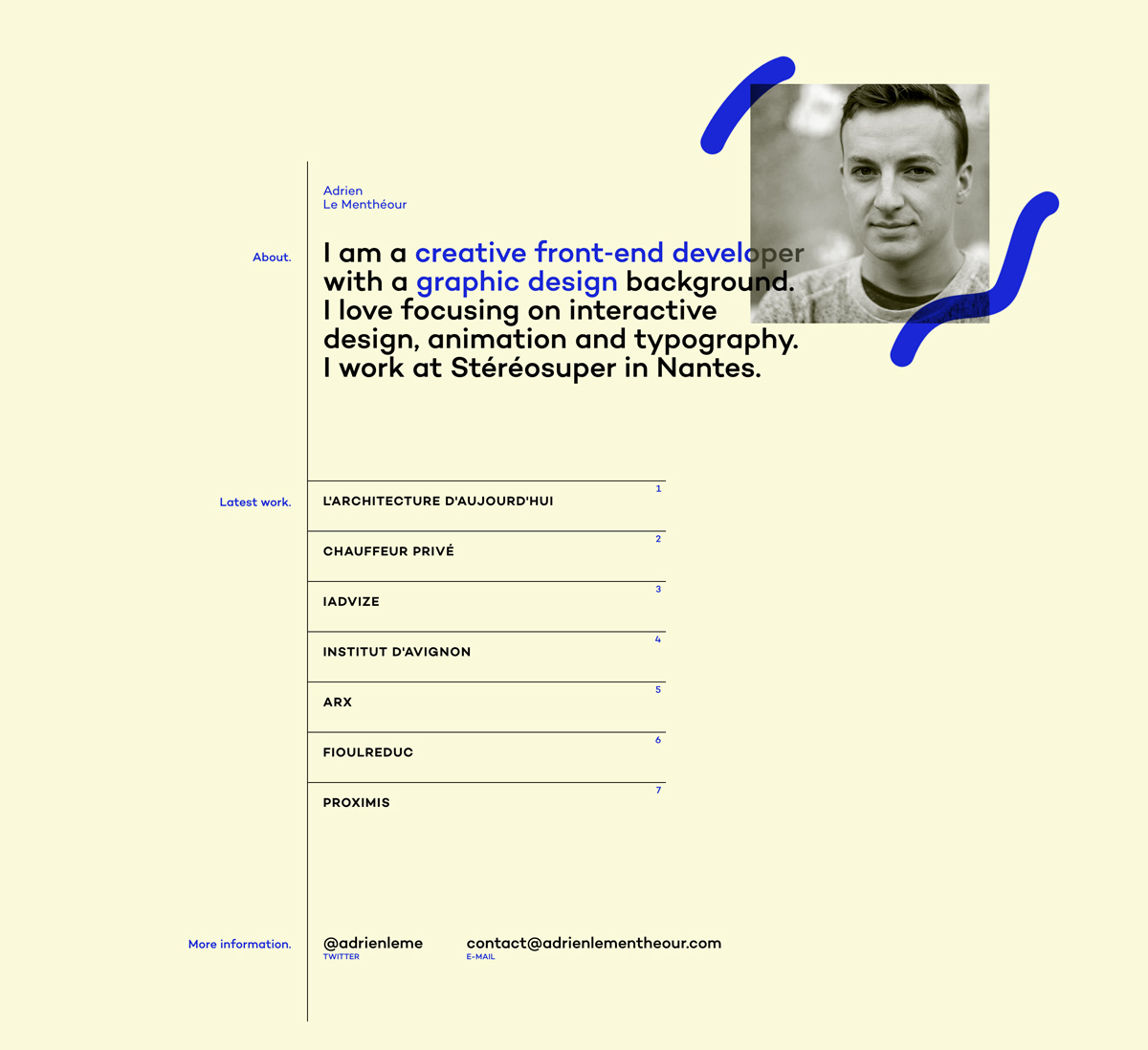 Adrien Le Menthéour cover image