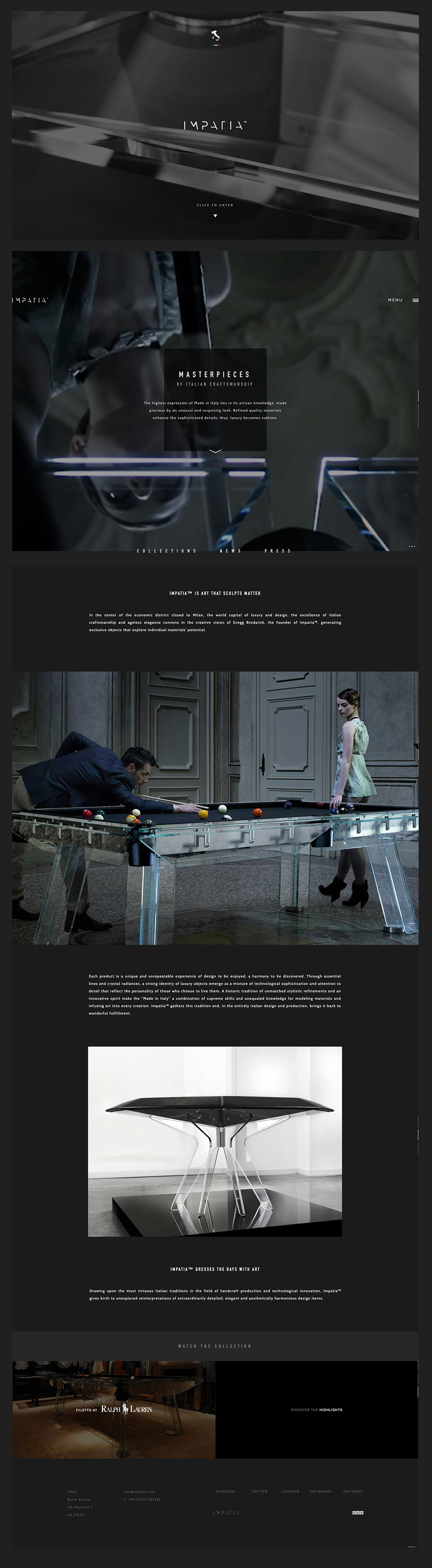Impatia™ - Masterpieces of Italian Craftsmanship cover image