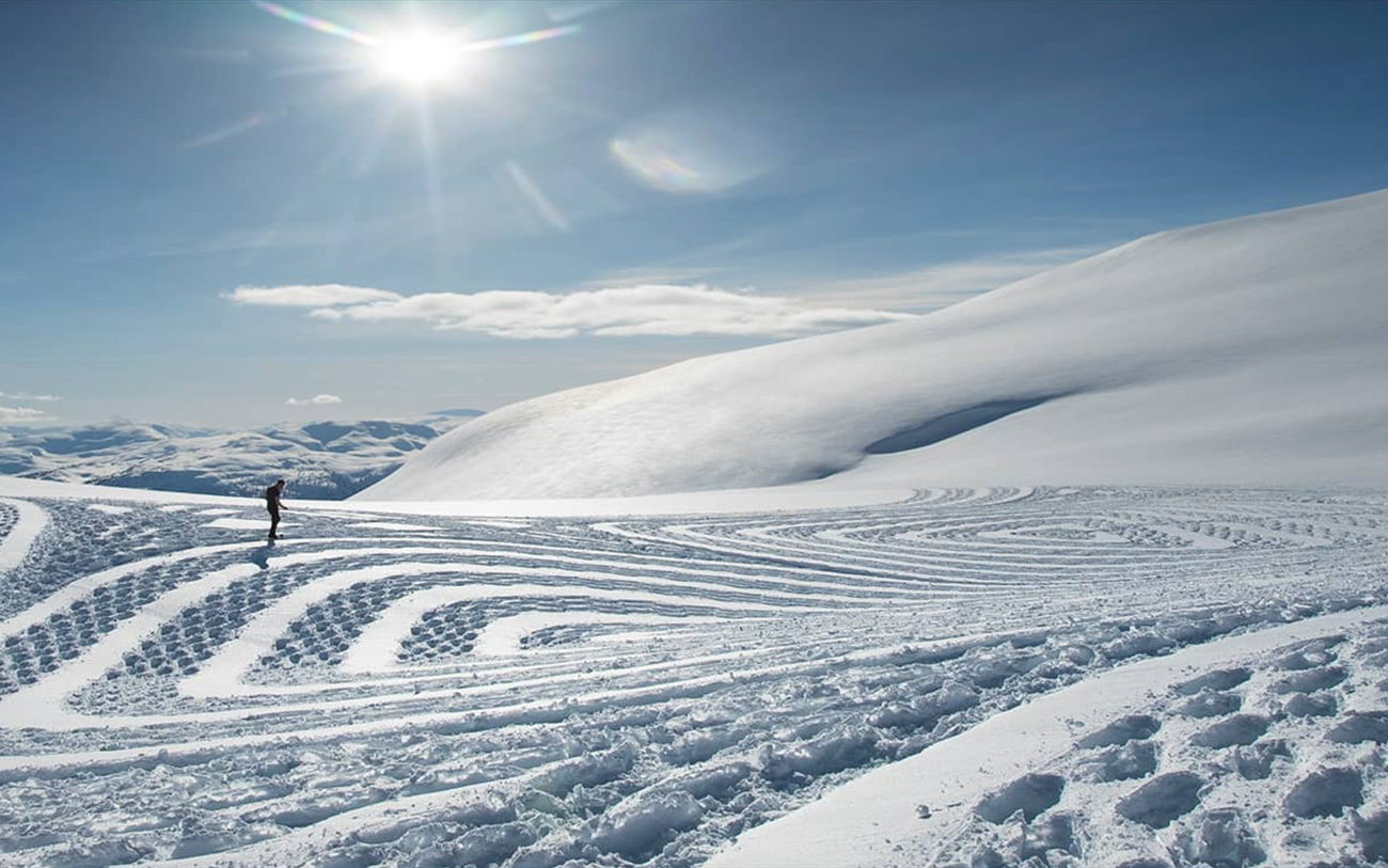 Simon Beck – Snow artist cover image