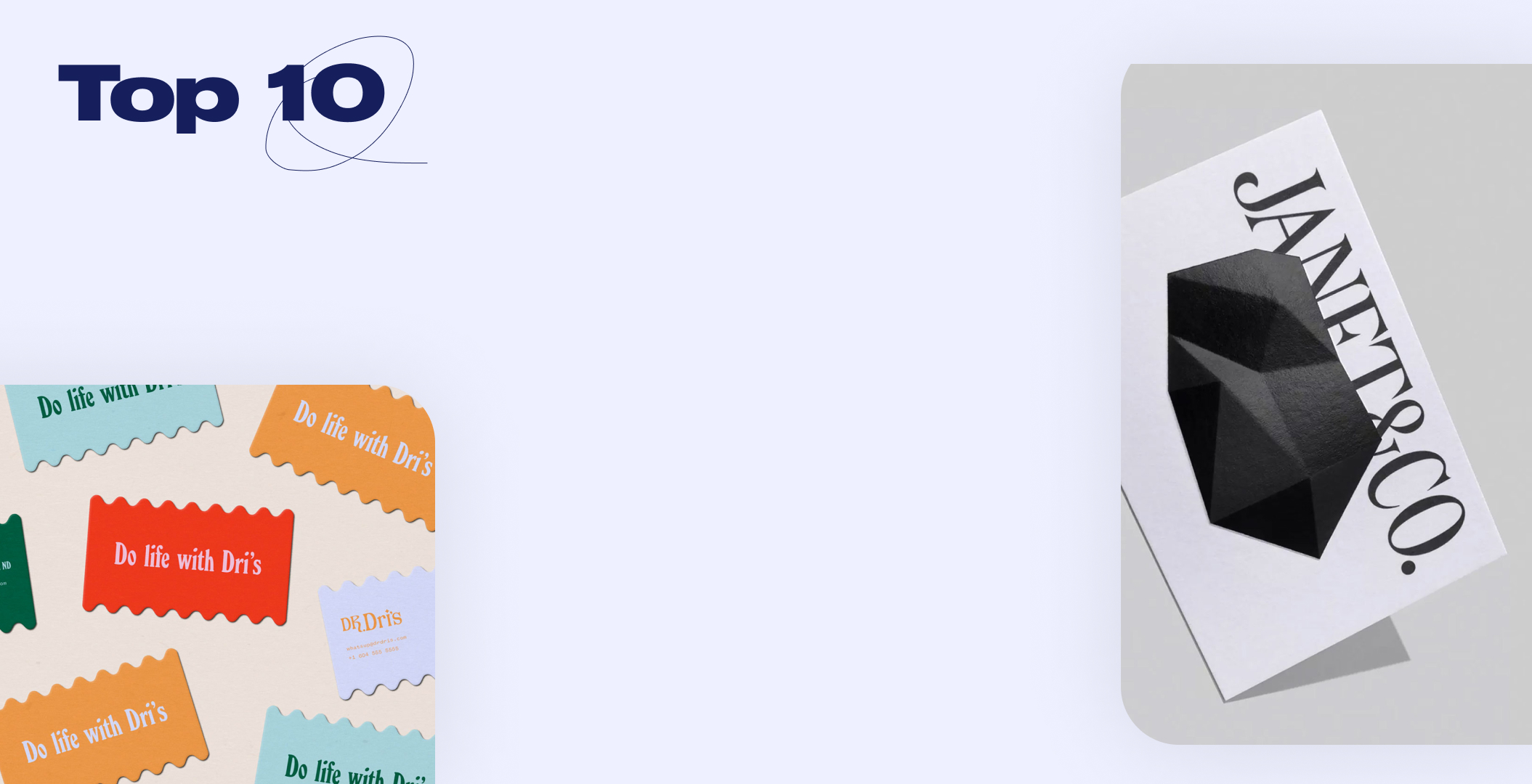 Top 10: Business Cards Vol. 2 cover image