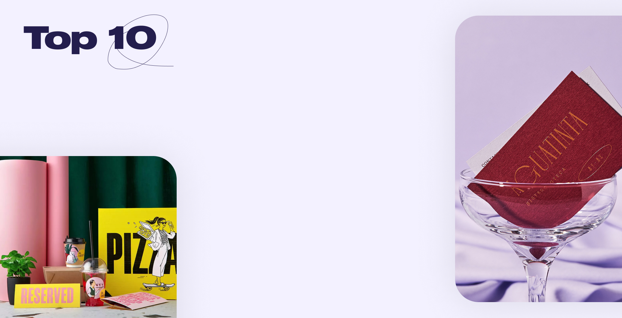 Top 10: Restaurant Identities cover image