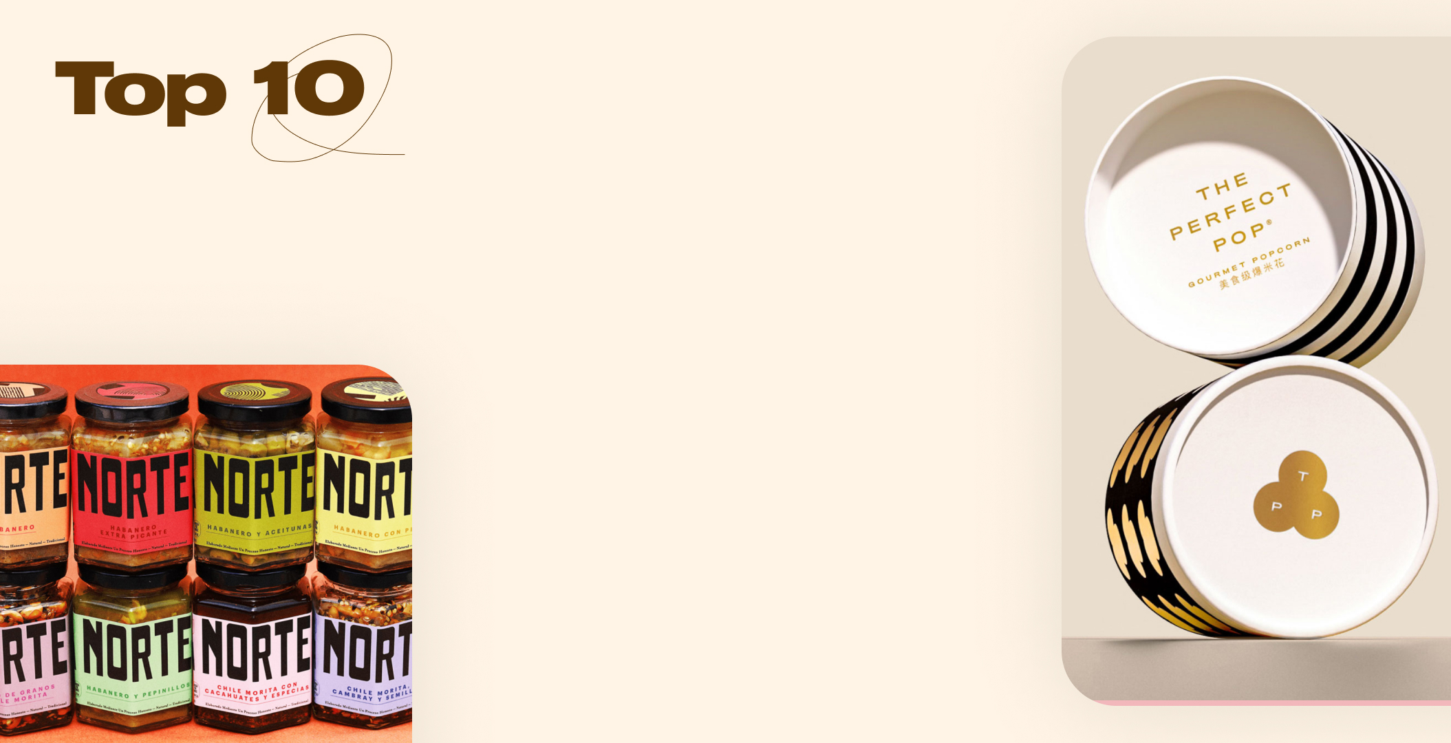 Top 10: Modern Food Packaging cover image