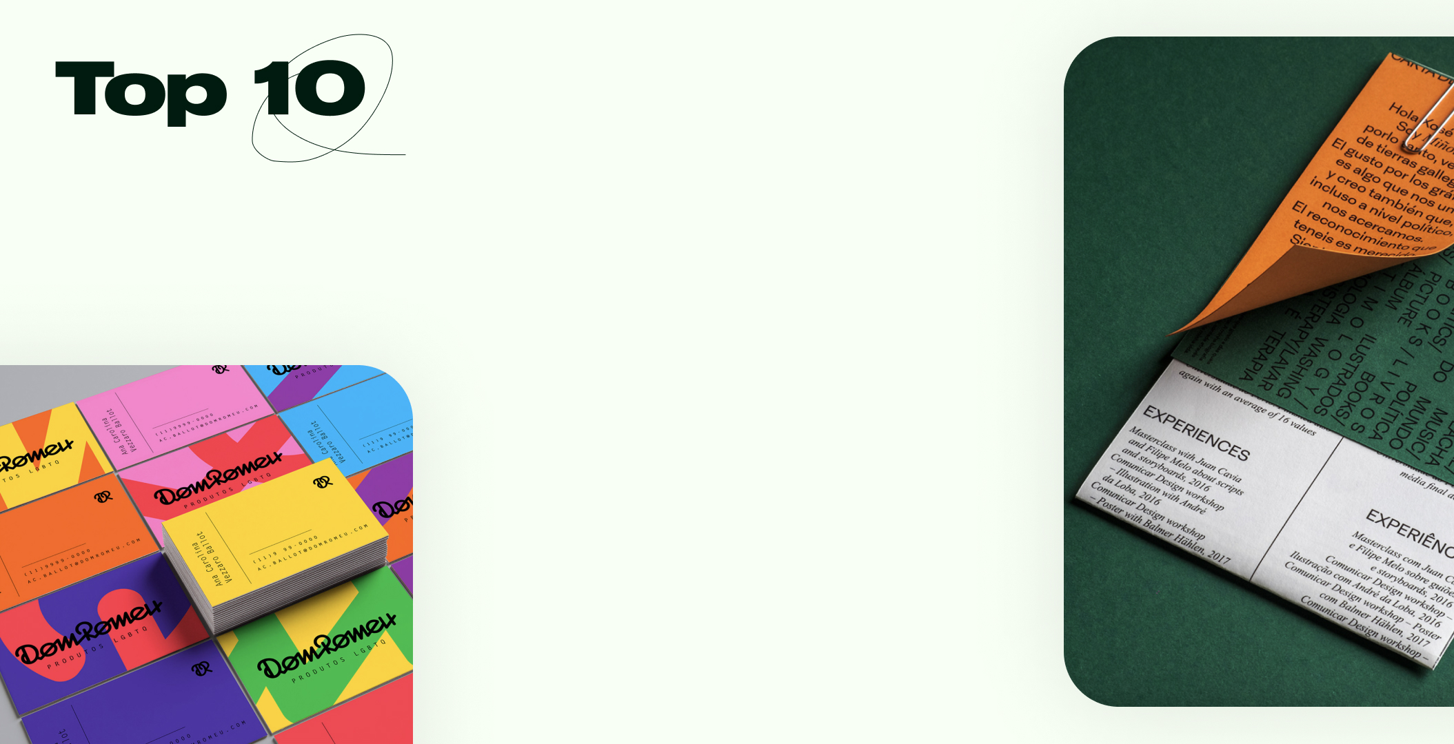 Top 10: Colorful Branding cover image