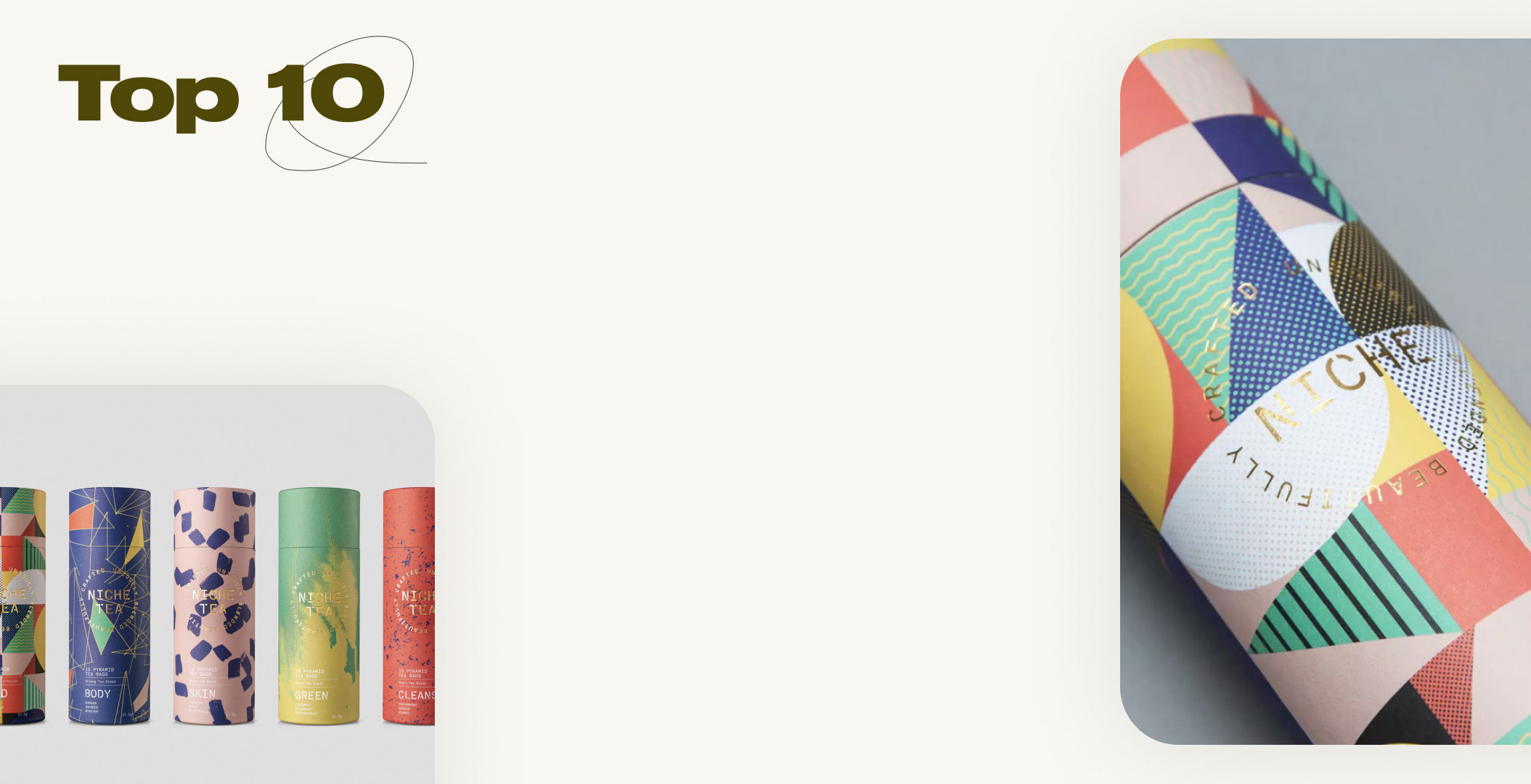 Top 10: Tea Packaging Design cover image